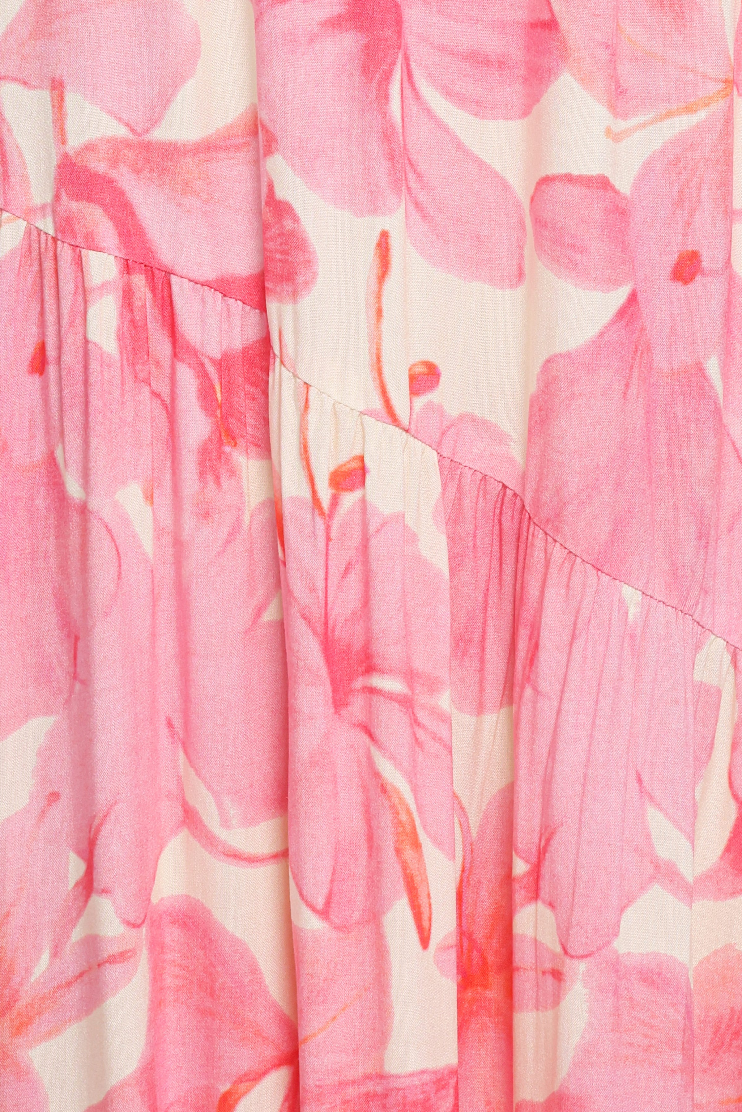 Petal and Pup USA DRESSES Forbes Maxi Dress - Pink Floral