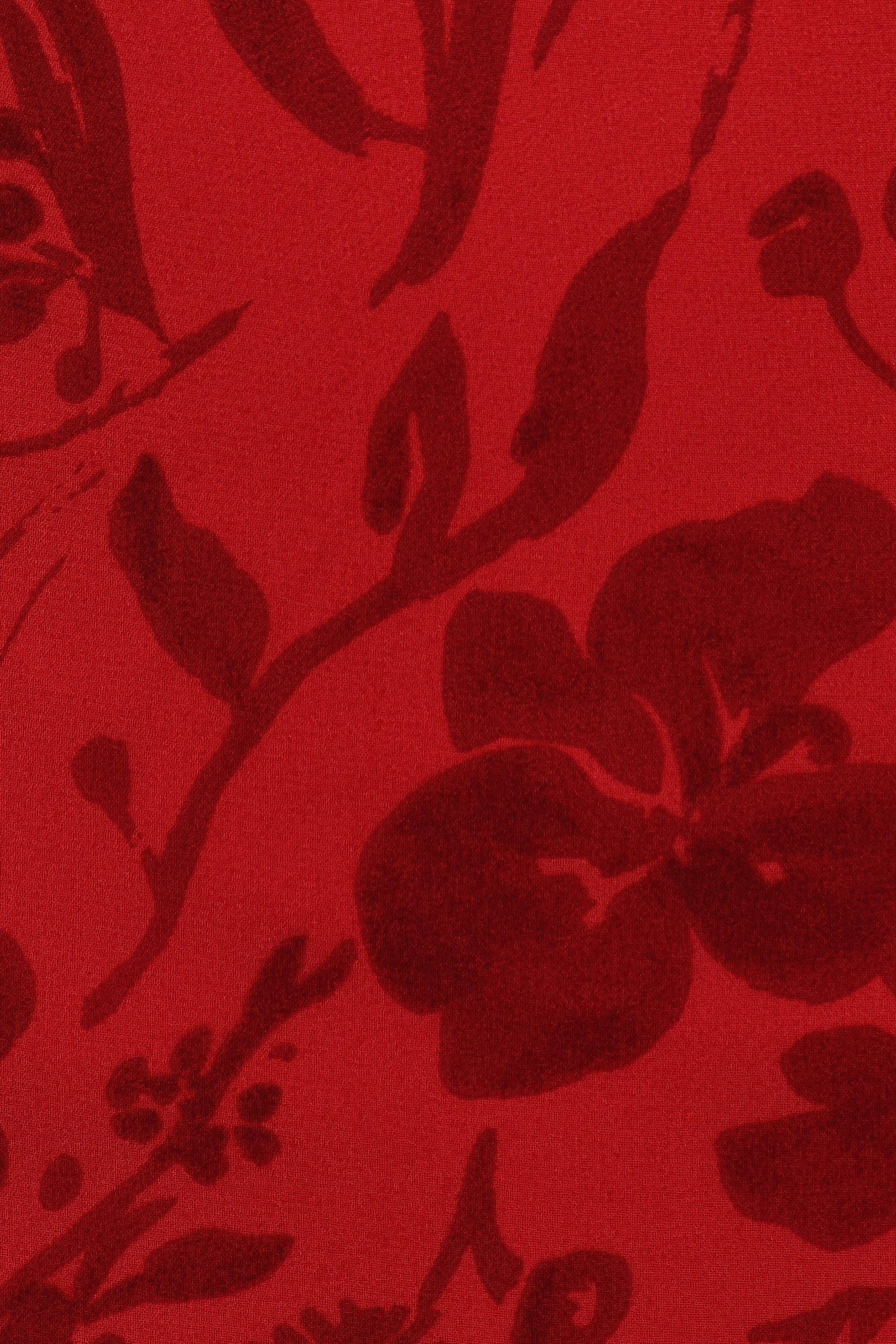 Petal and Pup USA DRESSES Francesca Midi Dress - Red Floral