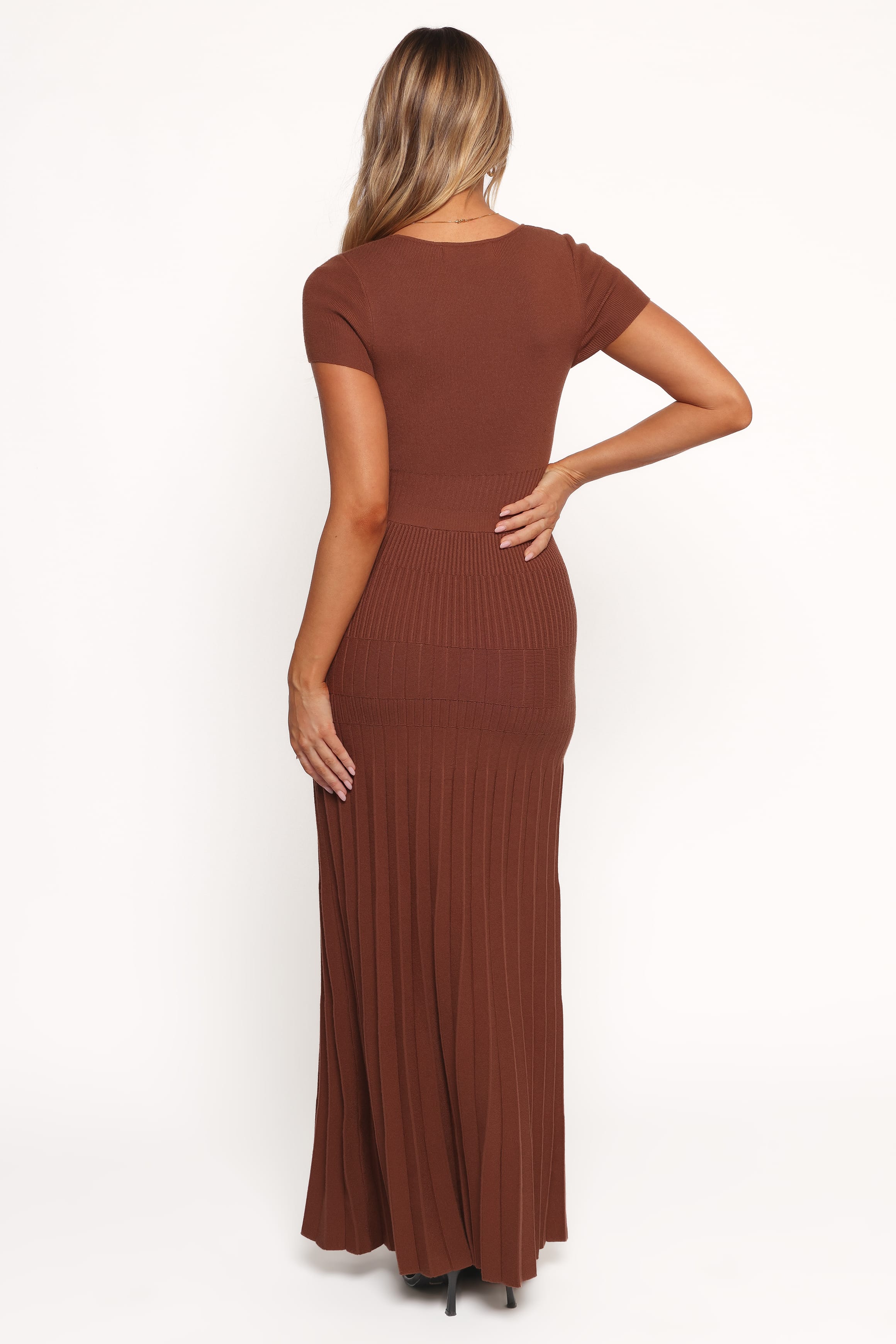 Petal and Pup USA DRESSES Freeman Maxi Dress - Brown