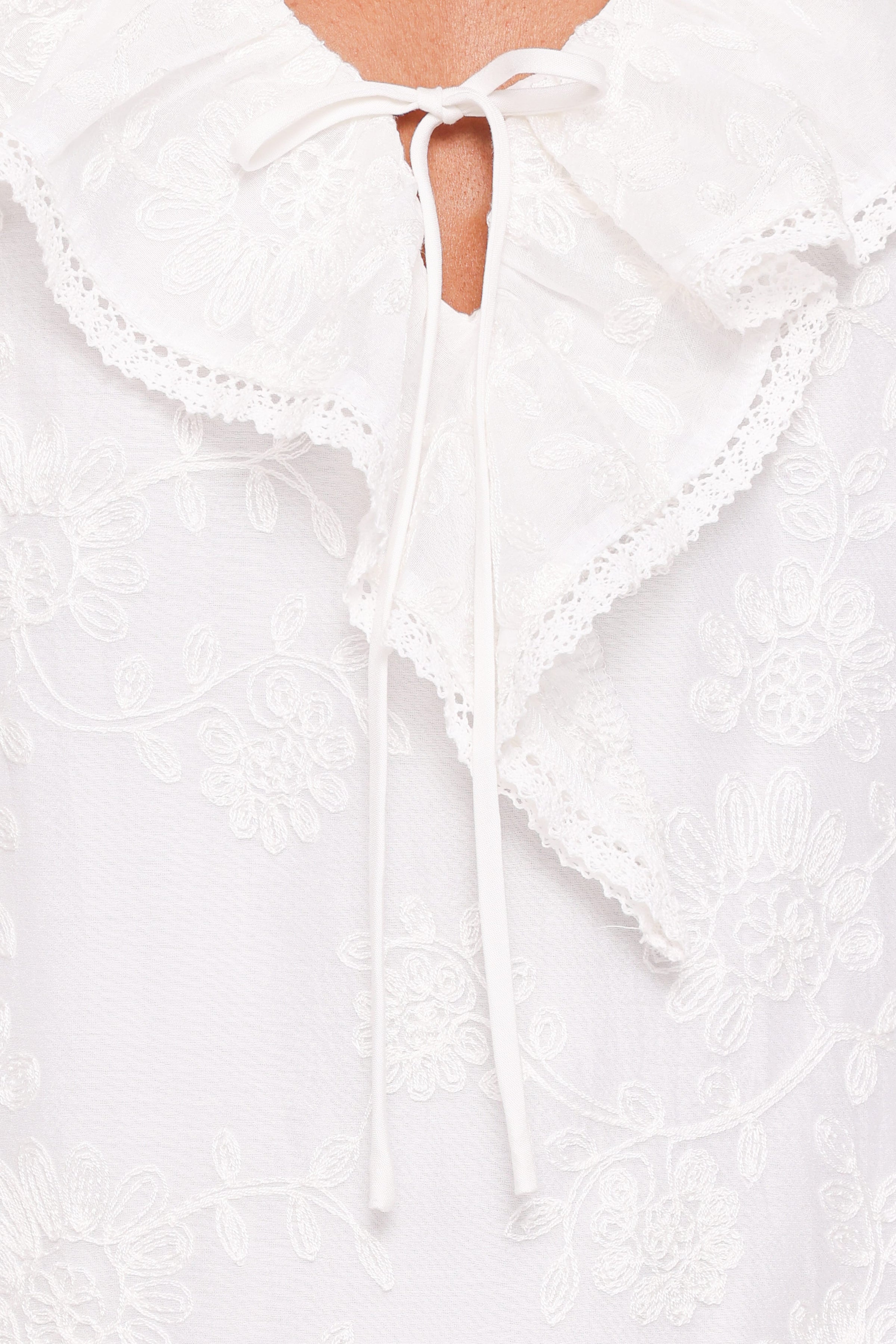 Petal and Pup USA DRESSES Frenchy Mini Dress - White
