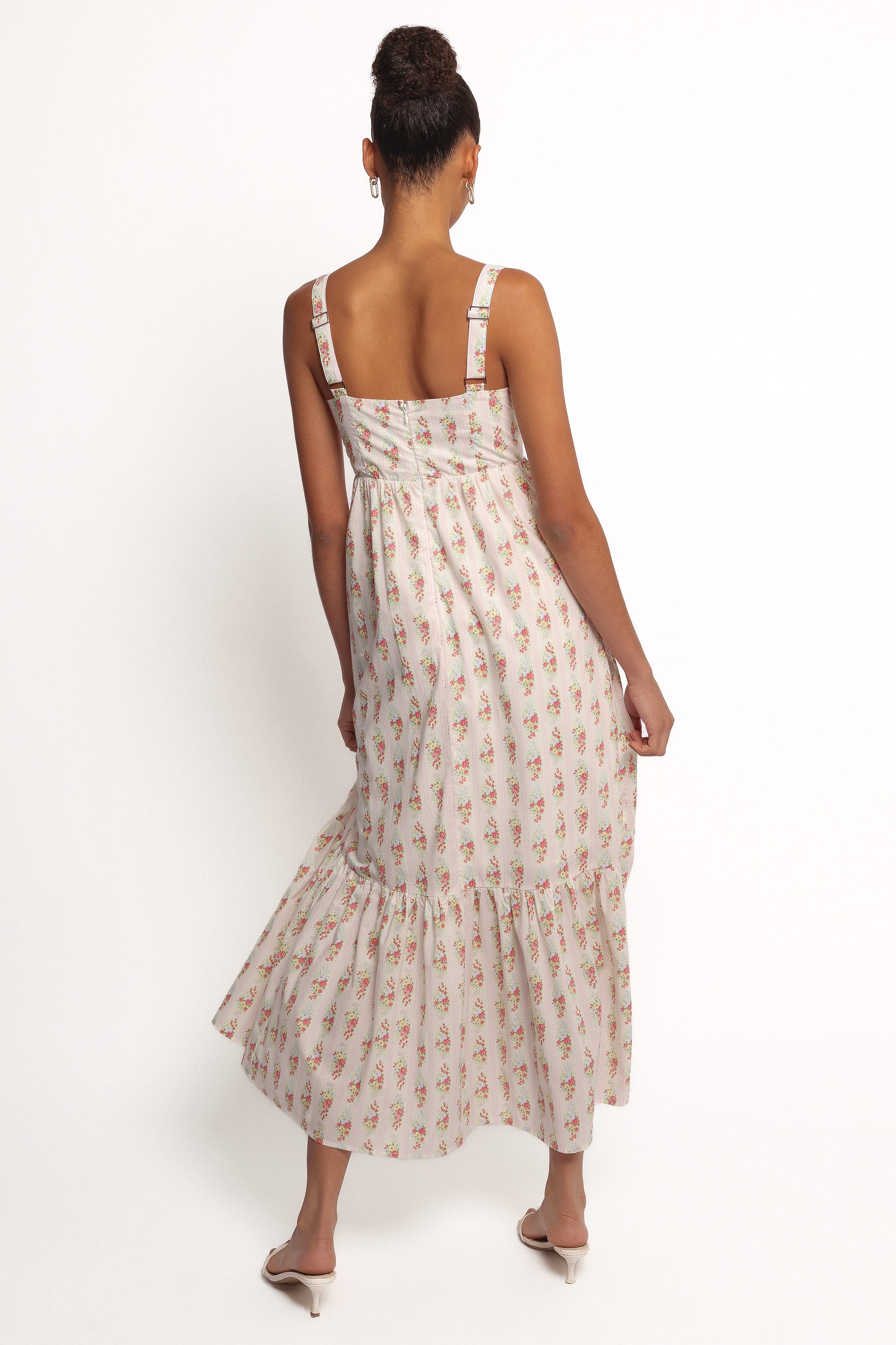 Petal and Pup USA DRESSES Gabriela Maxi Dress - Off White (Hold for Amazon)