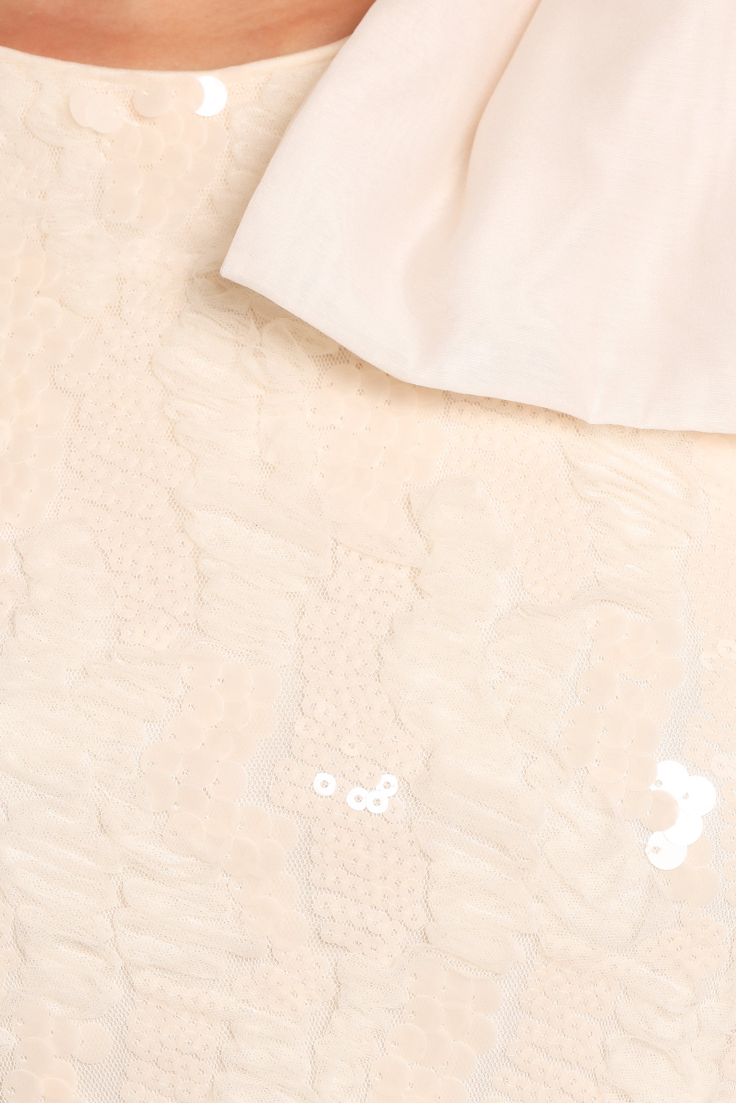 Petal and Pup USA DRESSES Gian Mini Dress - Cream