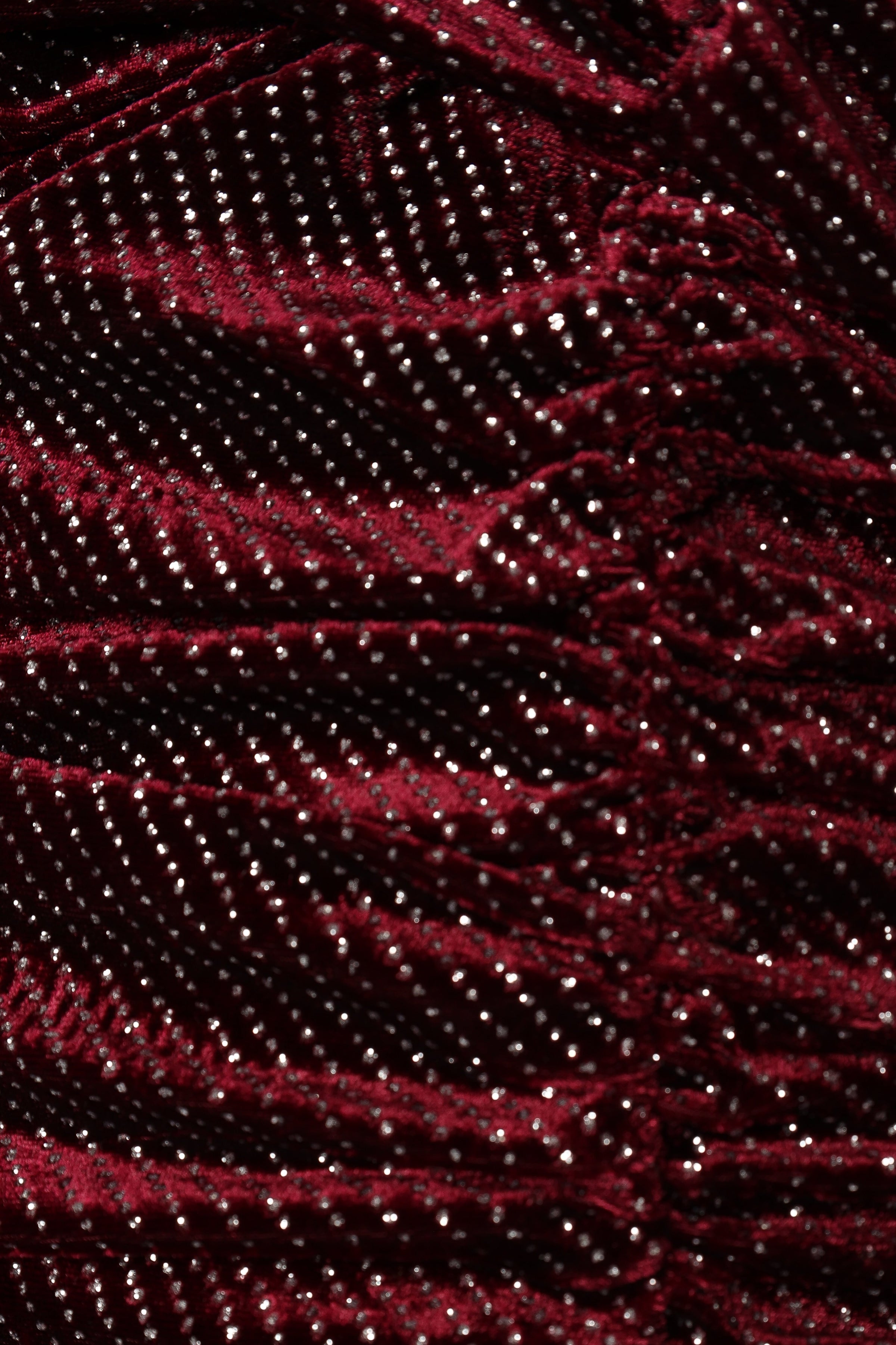 Petal and Pup USA DRESSES Gilbert Ruched Mini Dress - Merlot