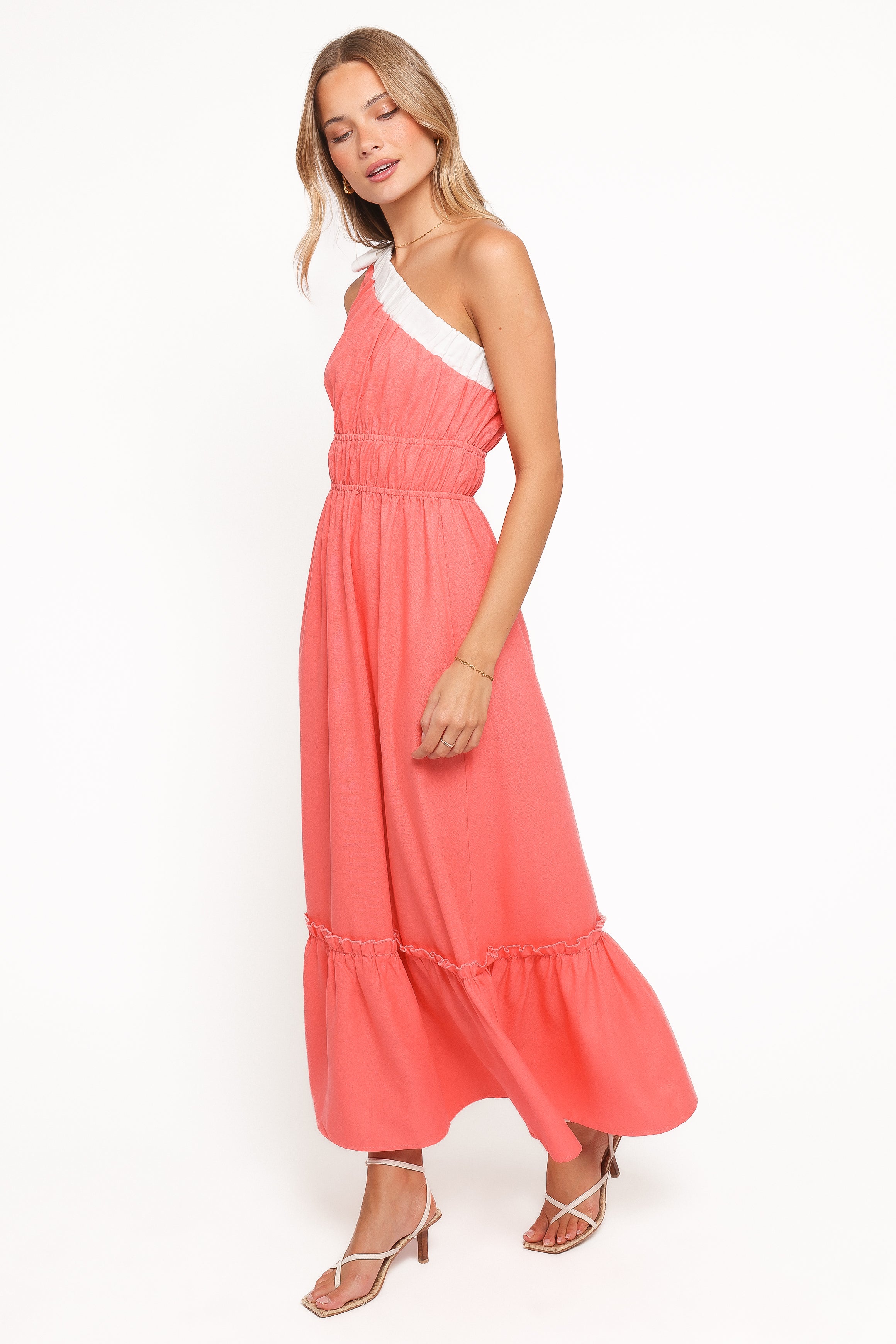 Petal and Pup USA DRESSES Gilda Maxi Dress - Coral