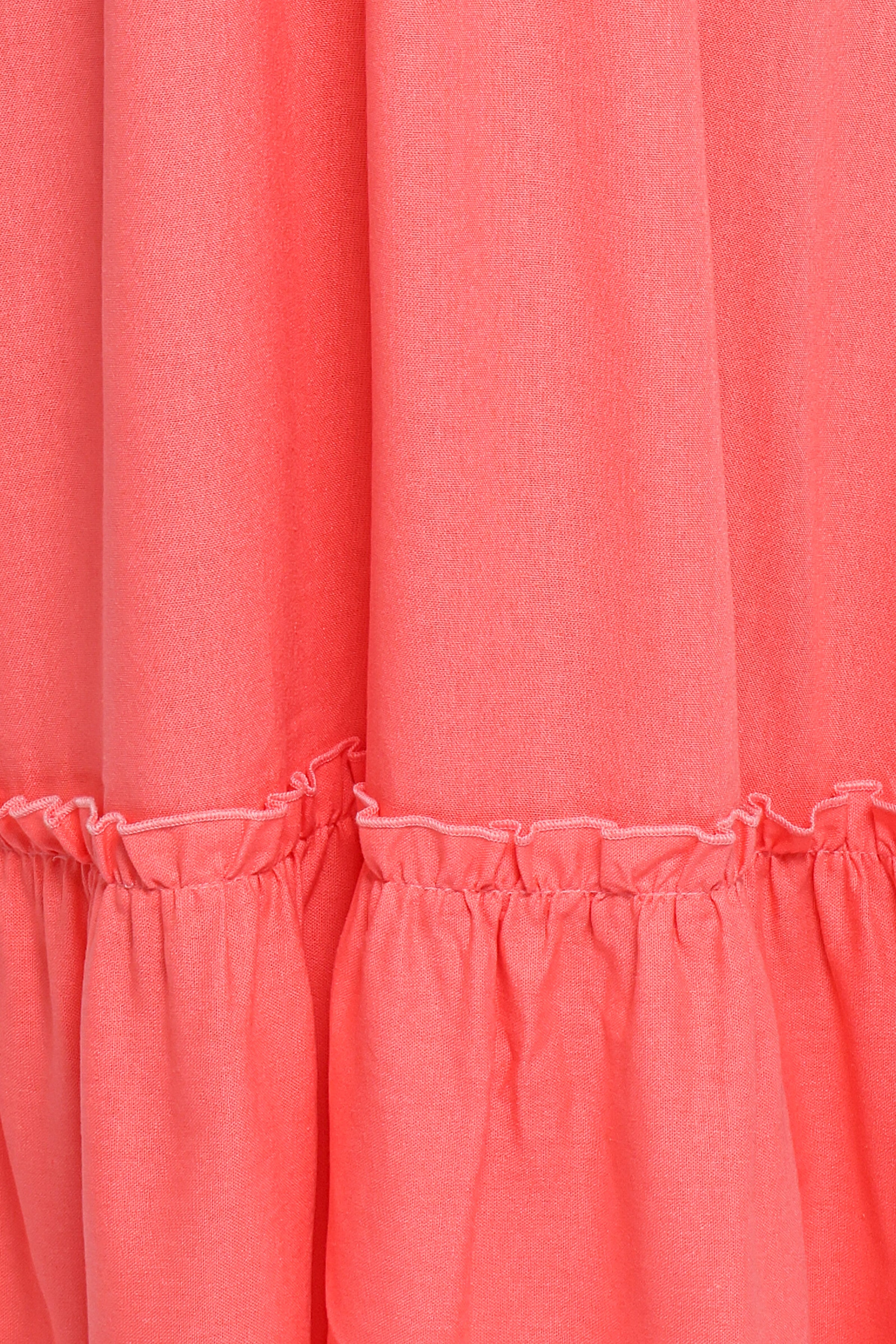 Petal and Pup USA DRESSES Gilda Maxi Dress - Coral