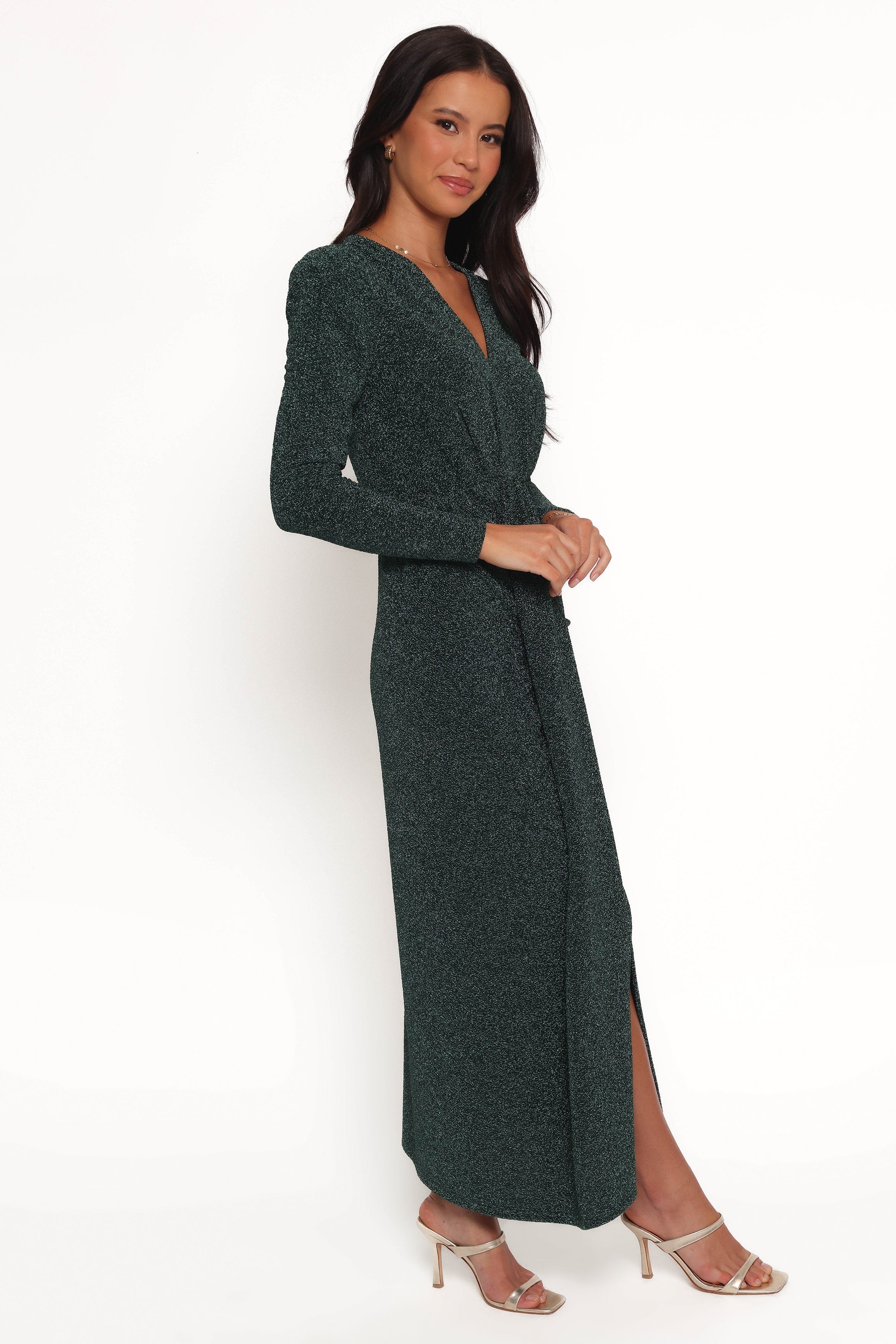 Petal and Pup USA DRESSES Grayson Maxi Dress - Emerald