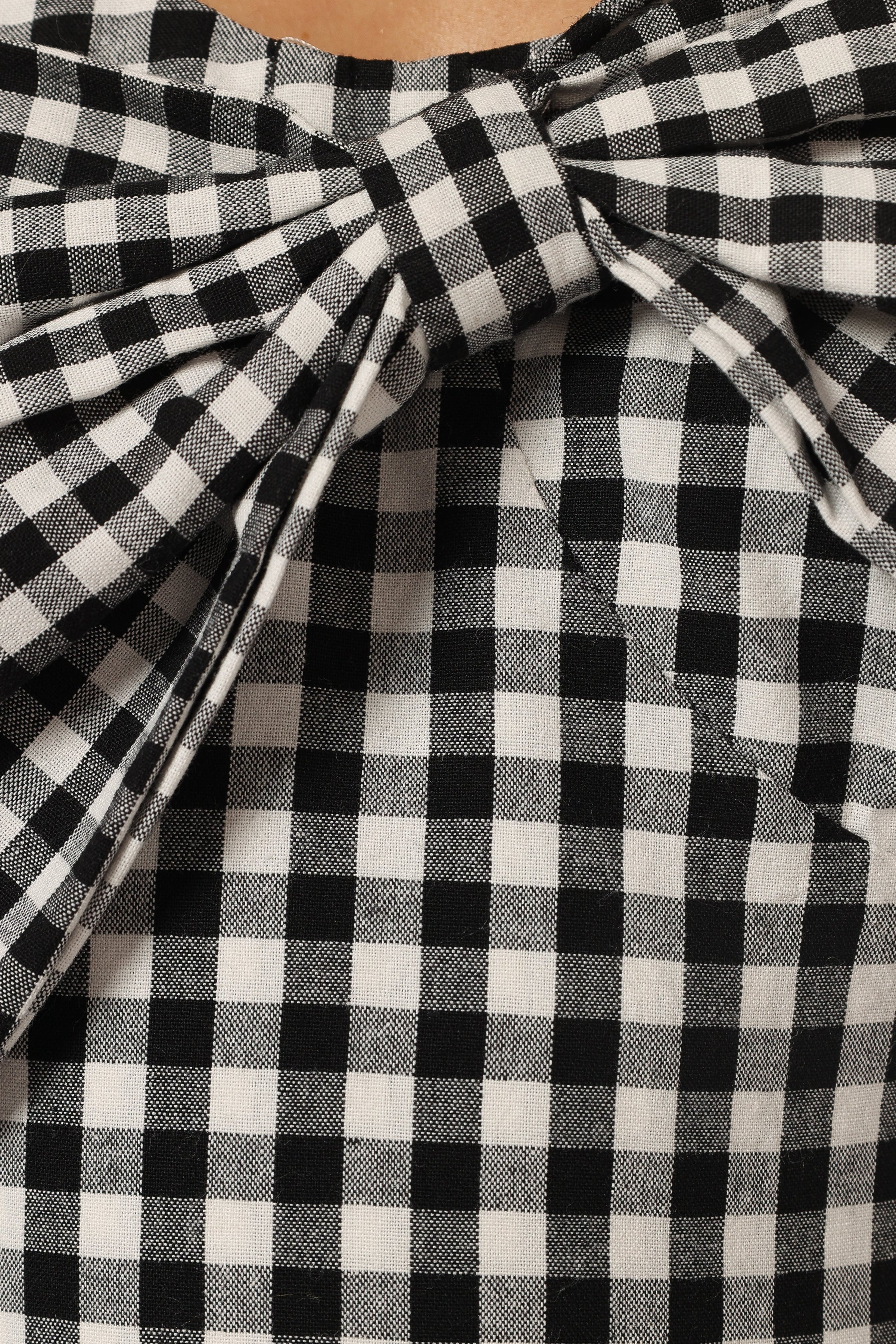 Petal and Pup USA DRESSES Hailee Maxi Dress - Black Gingham