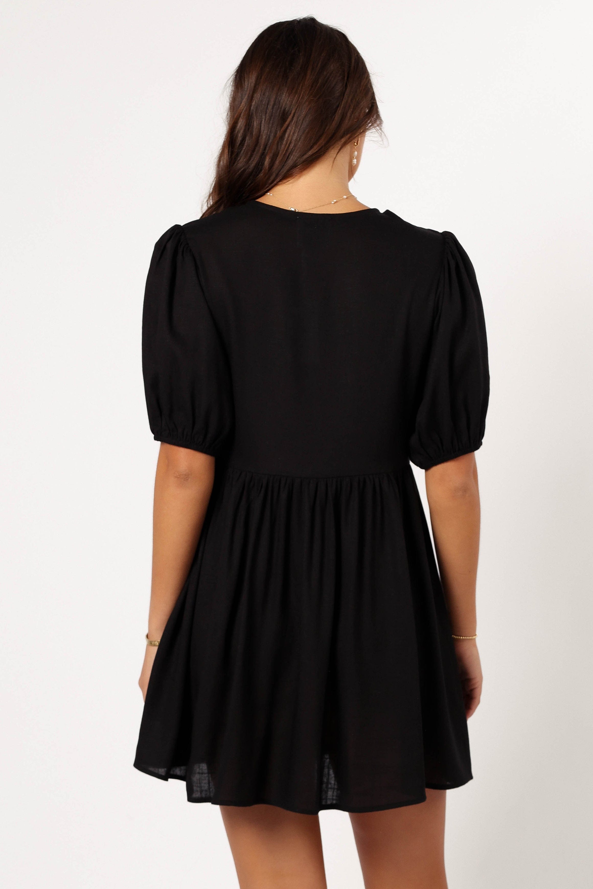 Petal and Pup USA DRESSES Harlyn Mini Dress - Black