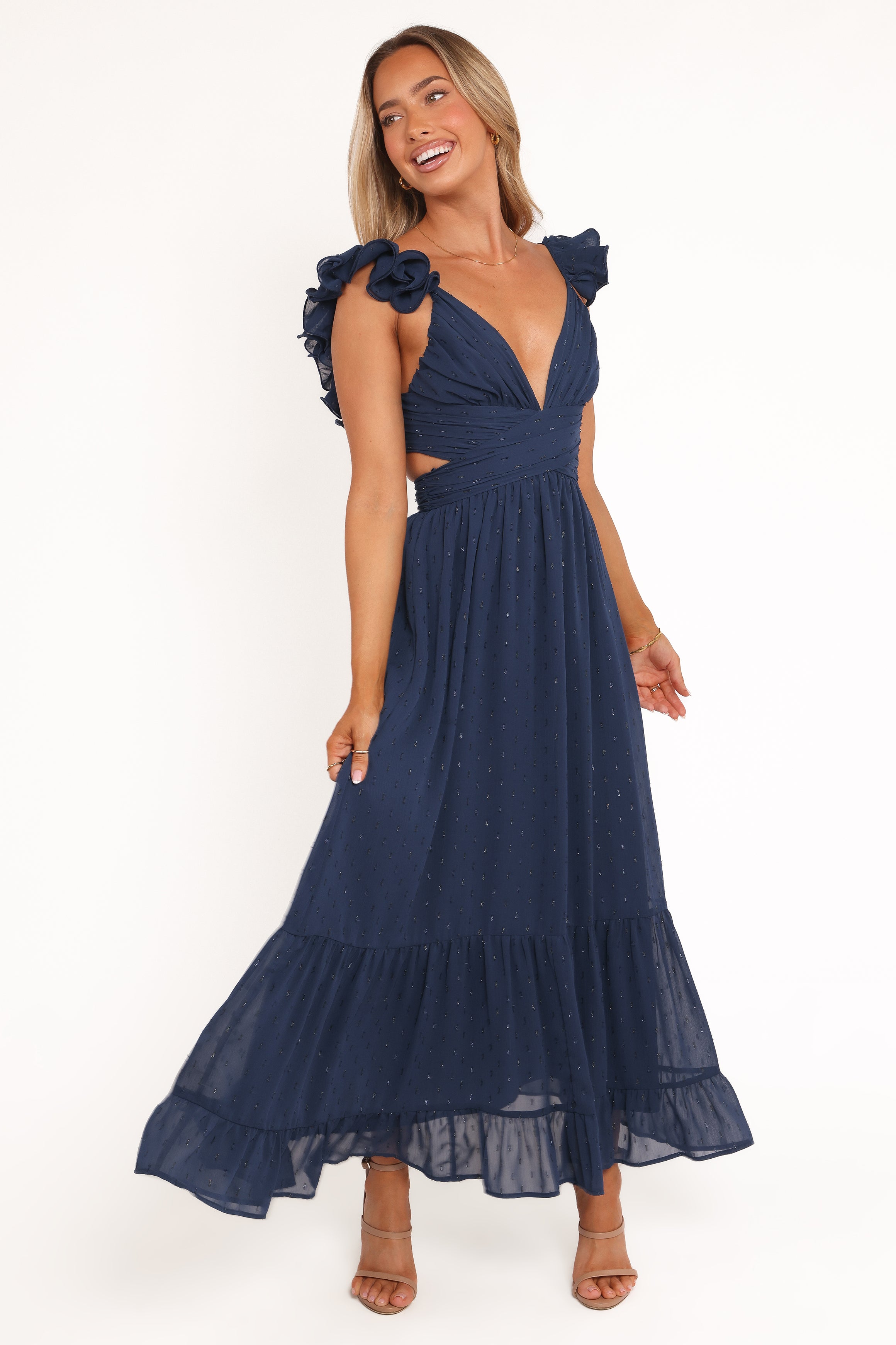 Petal and Pup USA DRESSES Harmony Maxi Dress - Navy