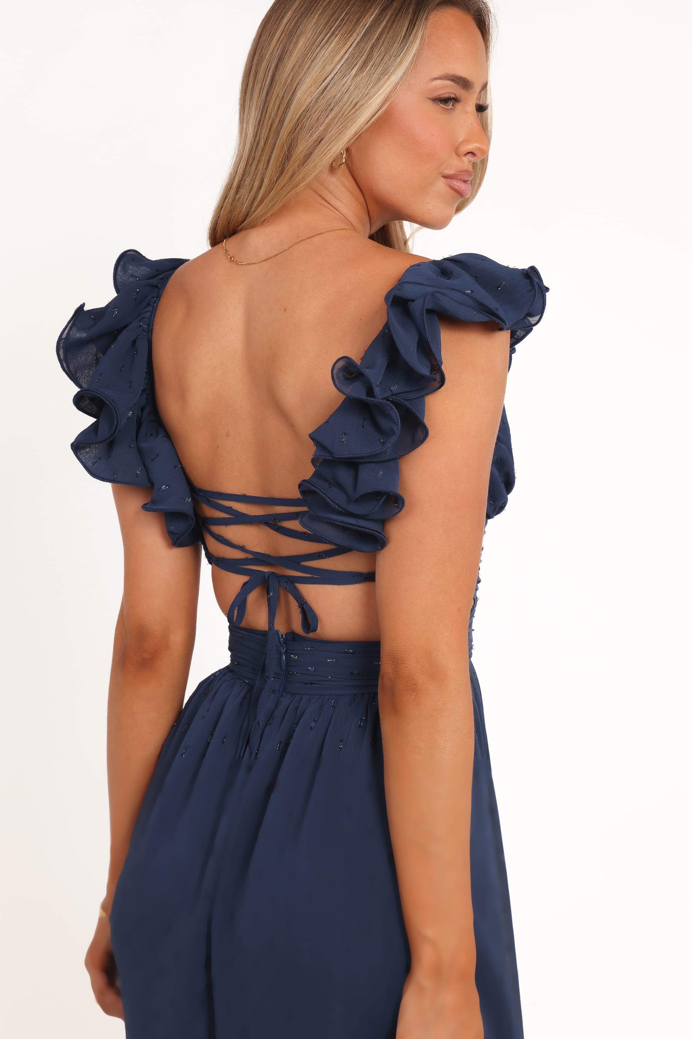 Petal and Pup USA DRESSES Harmony Maxi Dress - Navy
