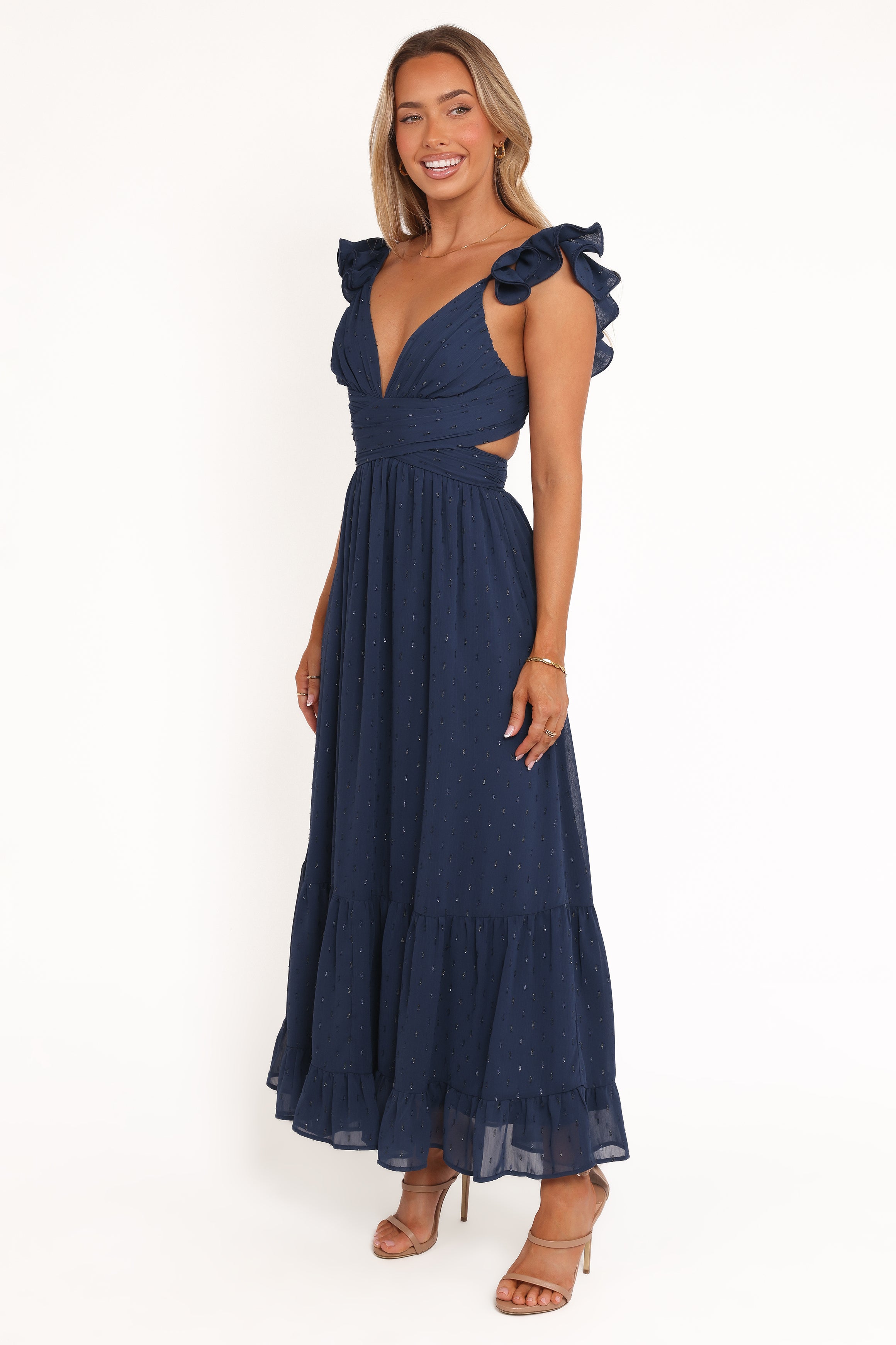 Petal and Pup USA DRESSES Harmony Maxi Dress - Navy