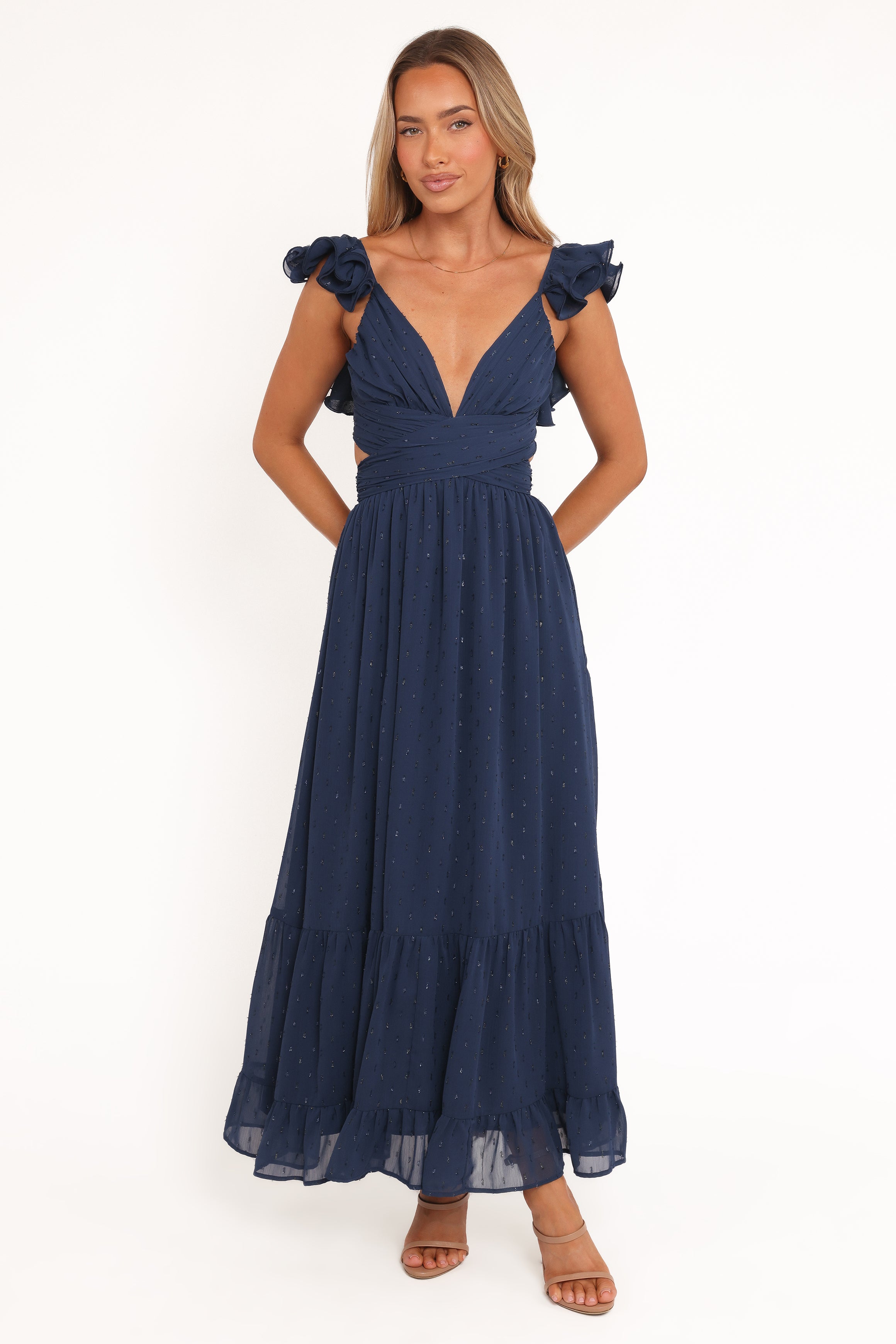 Petal and Pup USA DRESSES Harmony Maxi Dress - Navy