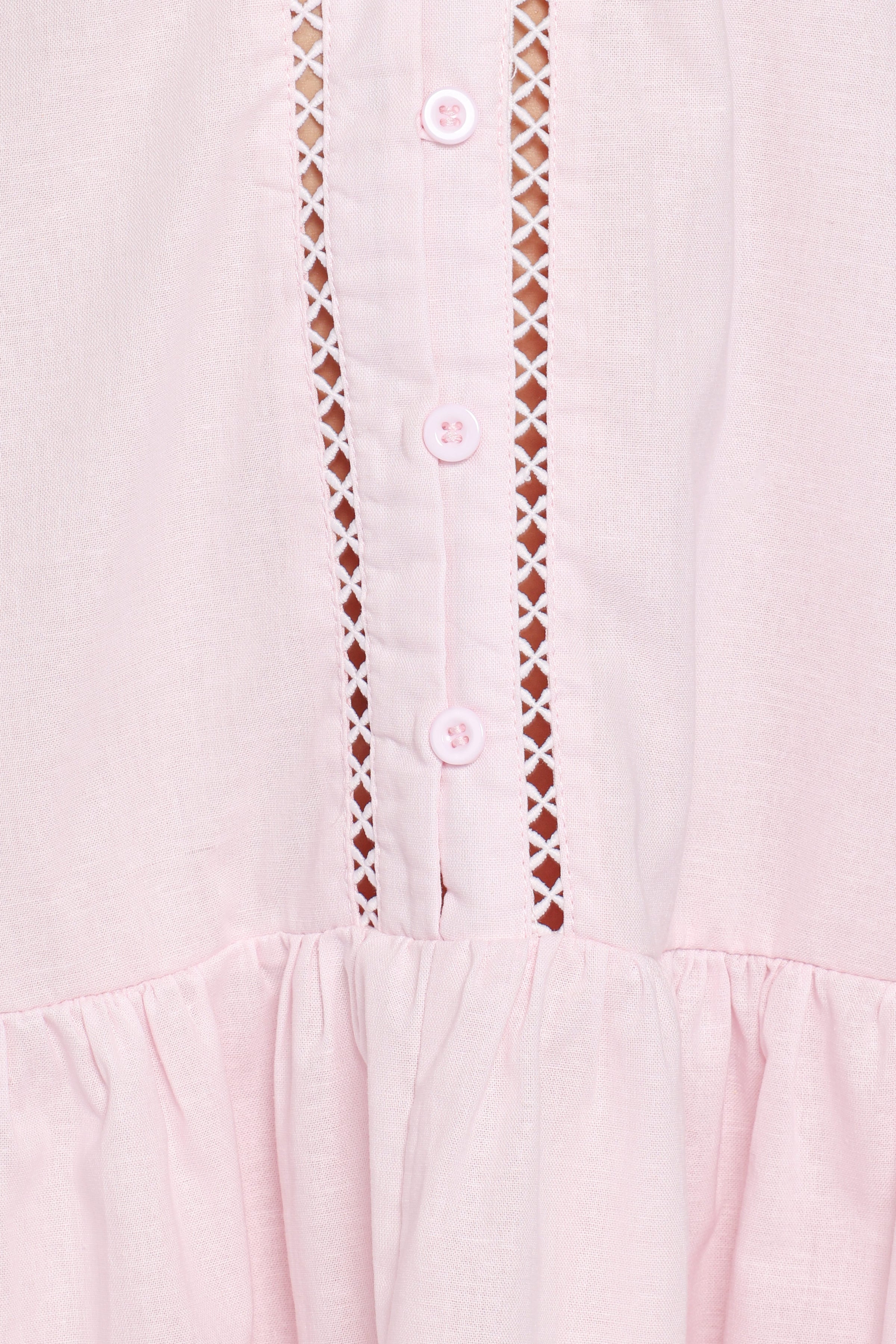 Petal and Pup USA DRESSES Hart Long Sleeve Mini Dress - Pink