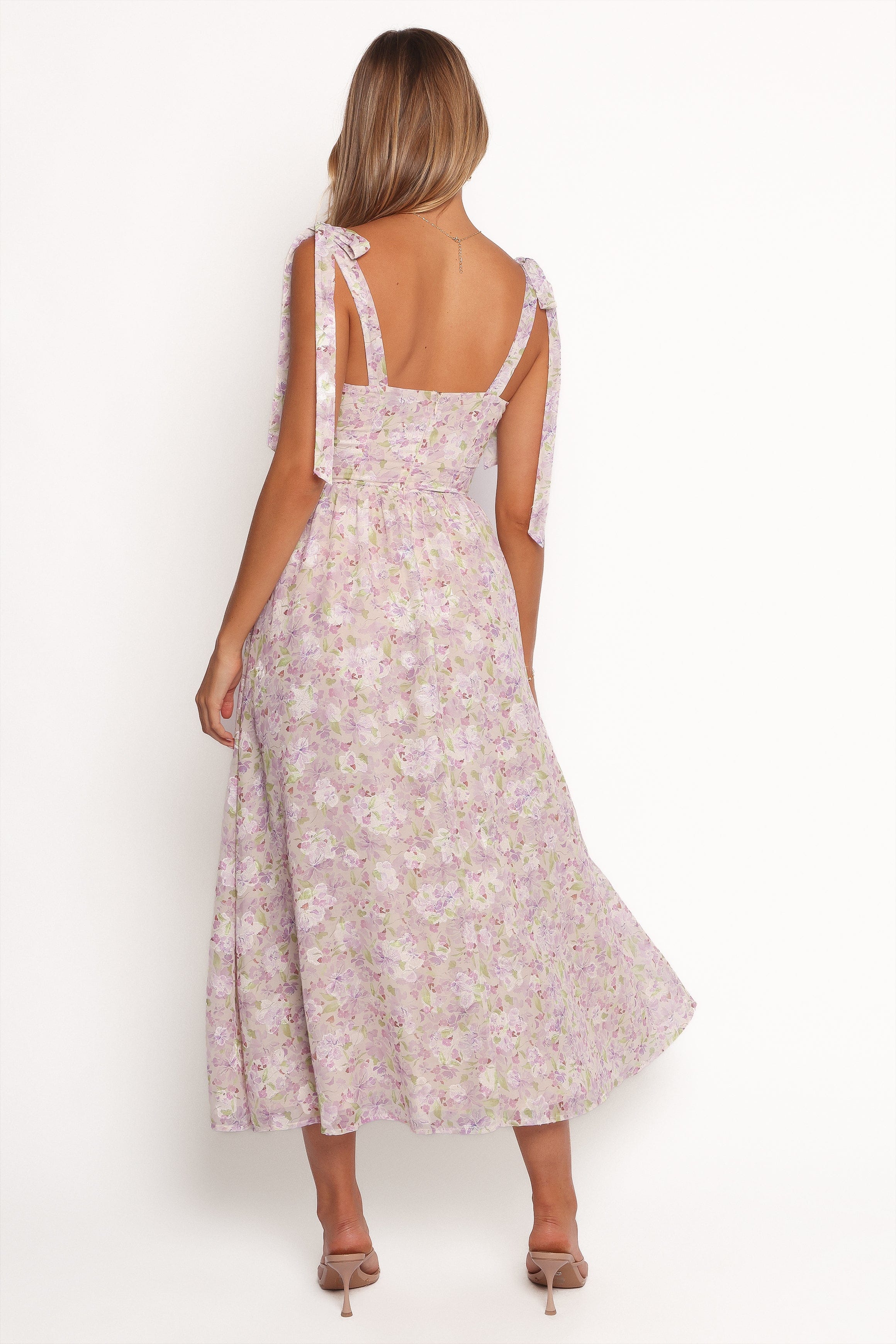Petal and Pup USA DRESSES Hayden Maxi Dress - Purple Floral
