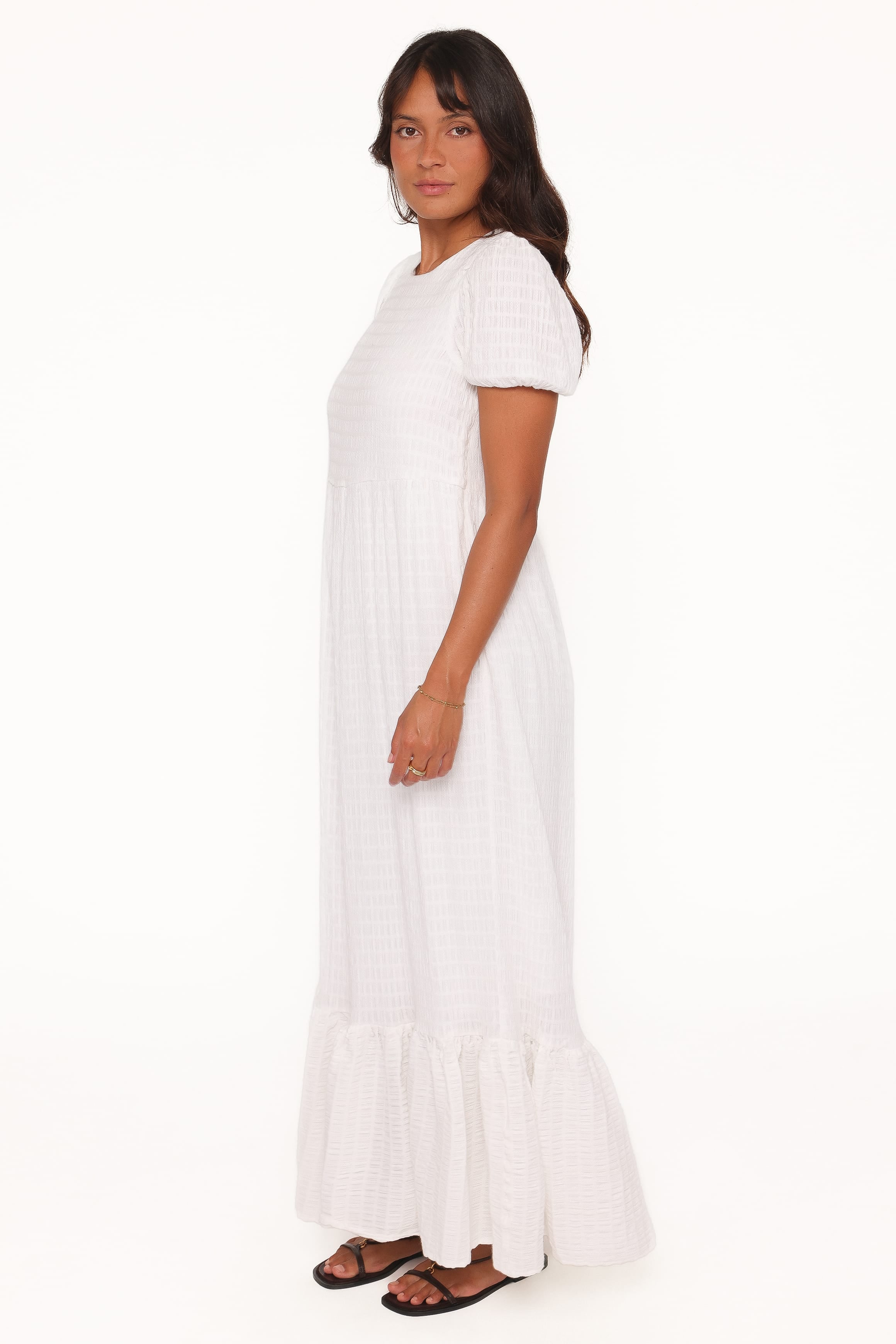Petal and Pup USA DRESSES Hedley Maxi Dress - Ivory