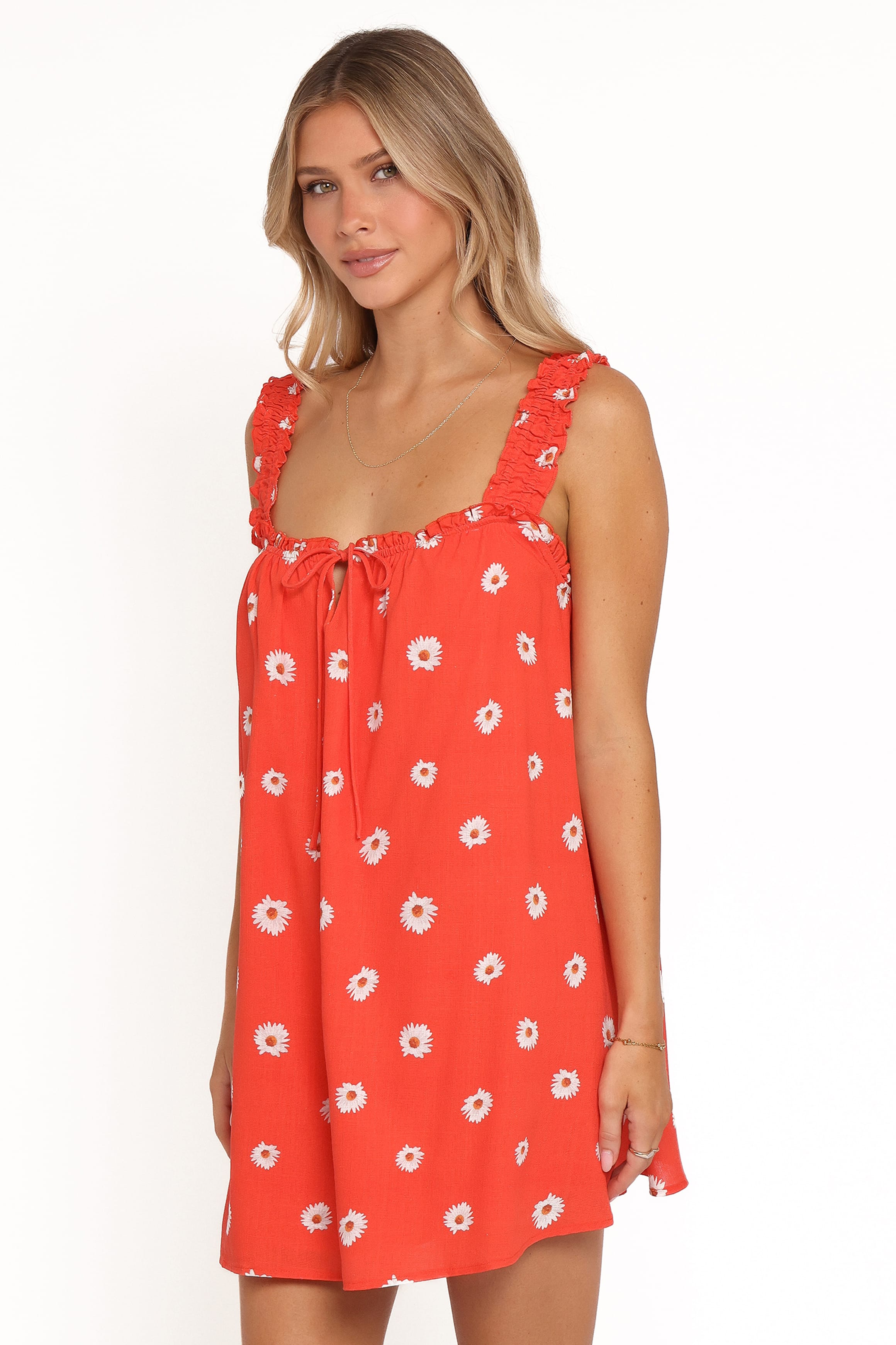 Petal and Pup USA DRESSES Hyacinth Mini Dress - Daisy Meadow