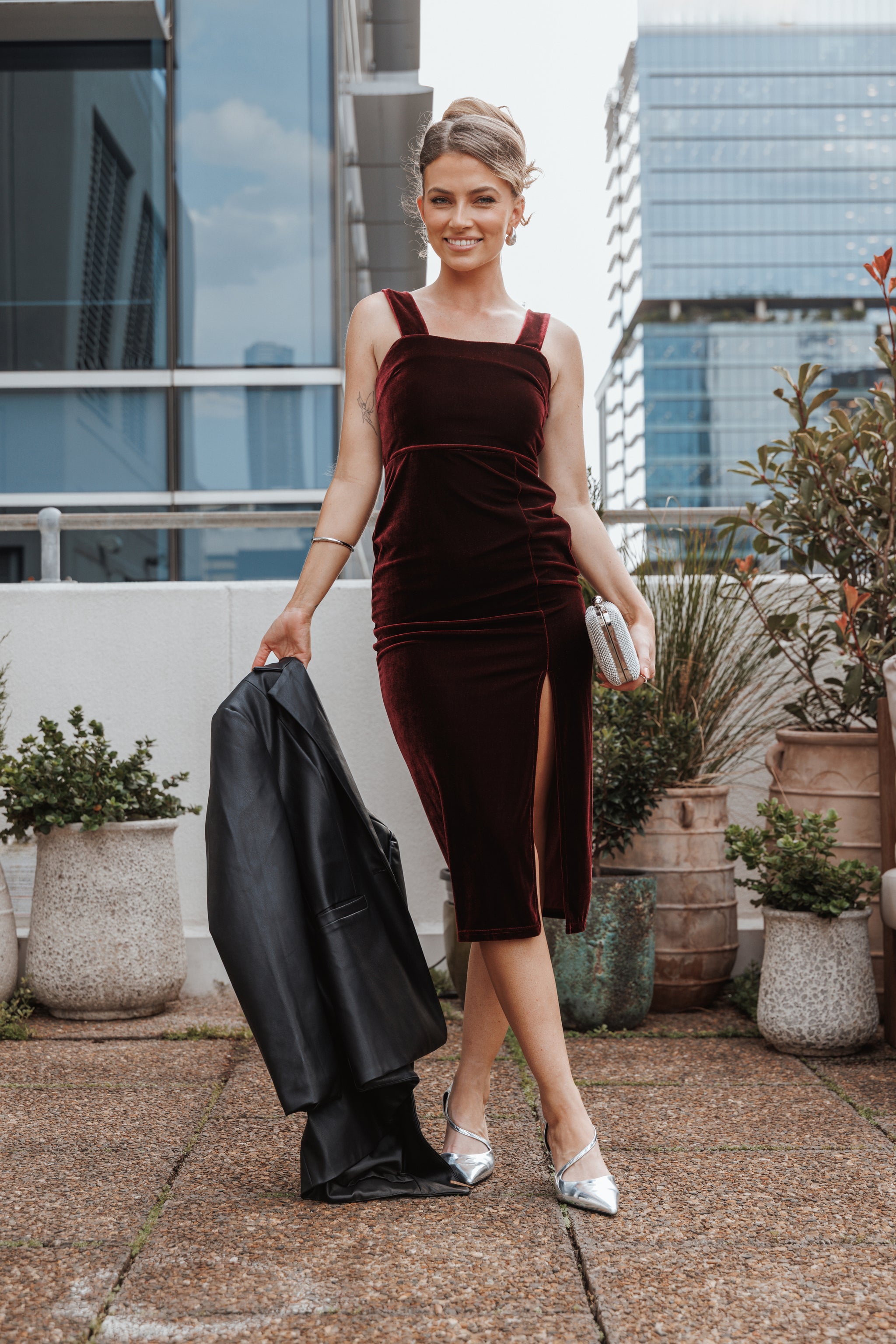 Hyatt Dress - Burgundy | Petal & Pup USA Hyatt Dress - Burgundy | Petal & Pup USA