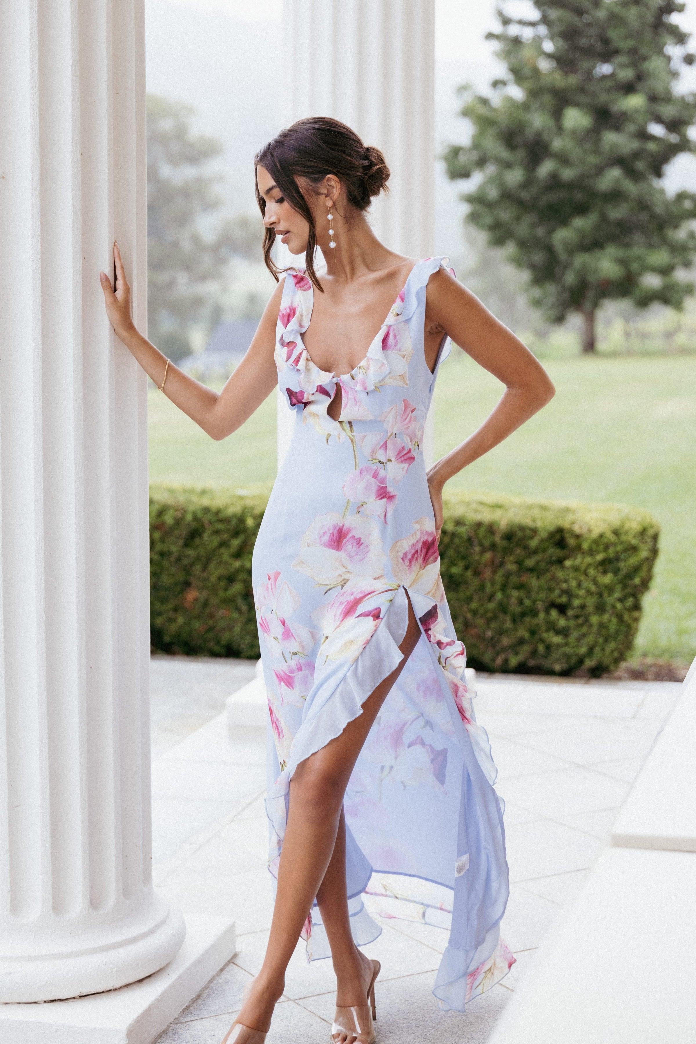 Petal and Pup USA DRESSES Inayah Maxi Dress - Cadence Print