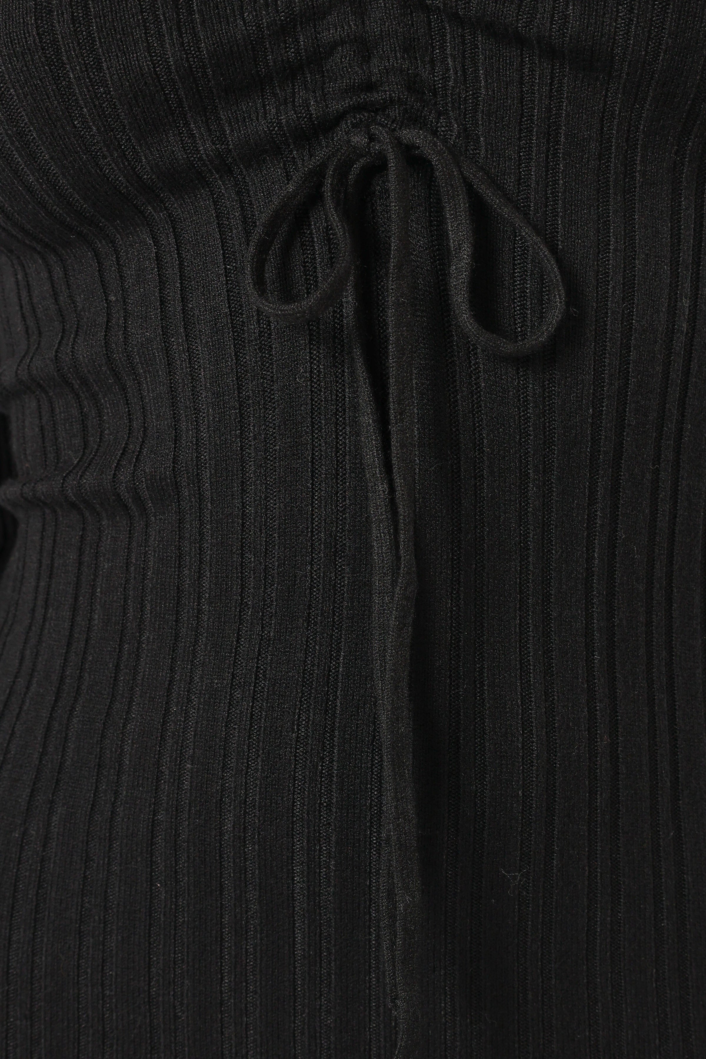 Petal and Pup USA DRESSES Irene Long Sleeve Midi Dress - Black