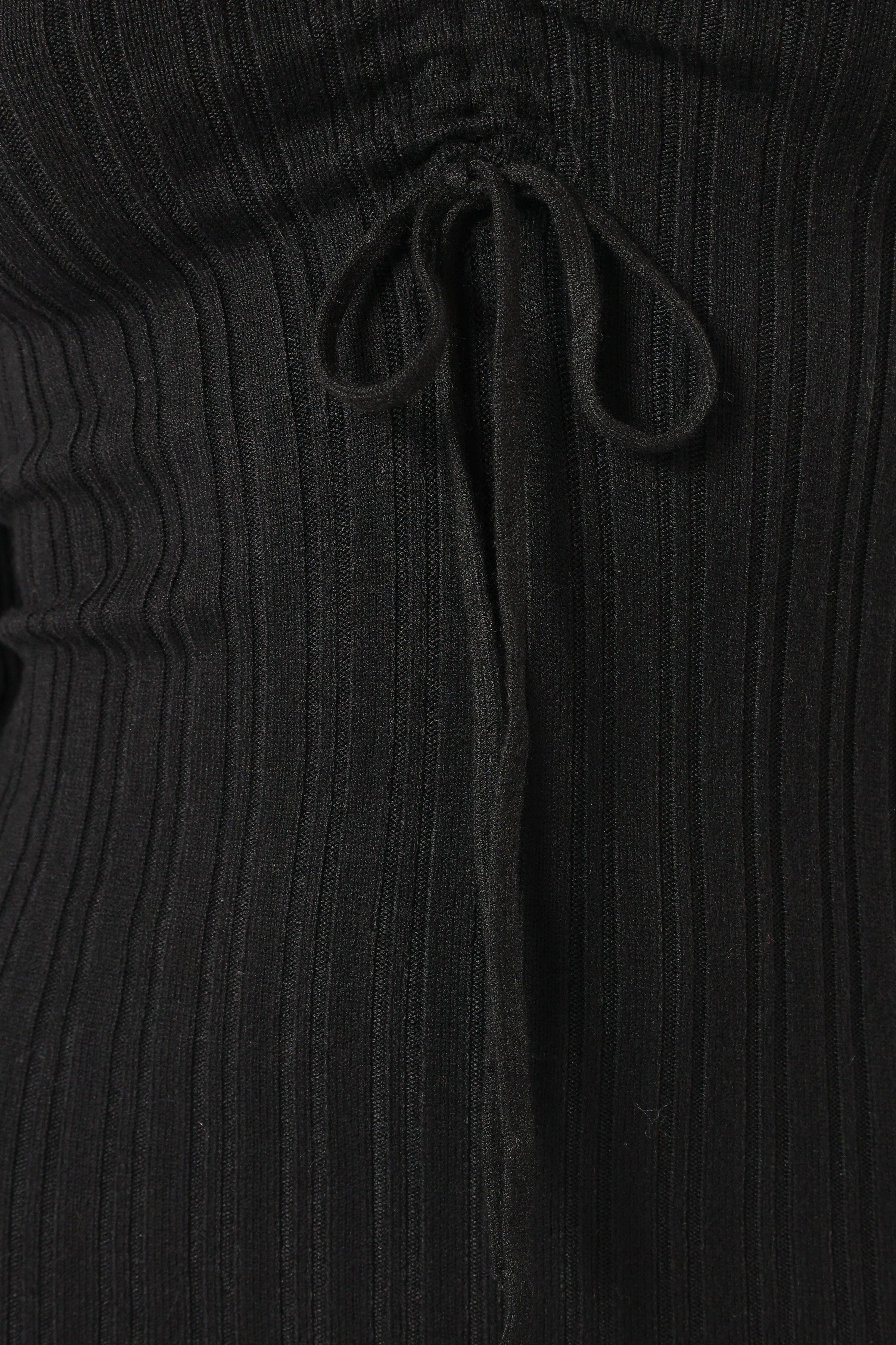 Petal and Pup USA DRESSES Irene Long Sleeve Midi Dress - Black