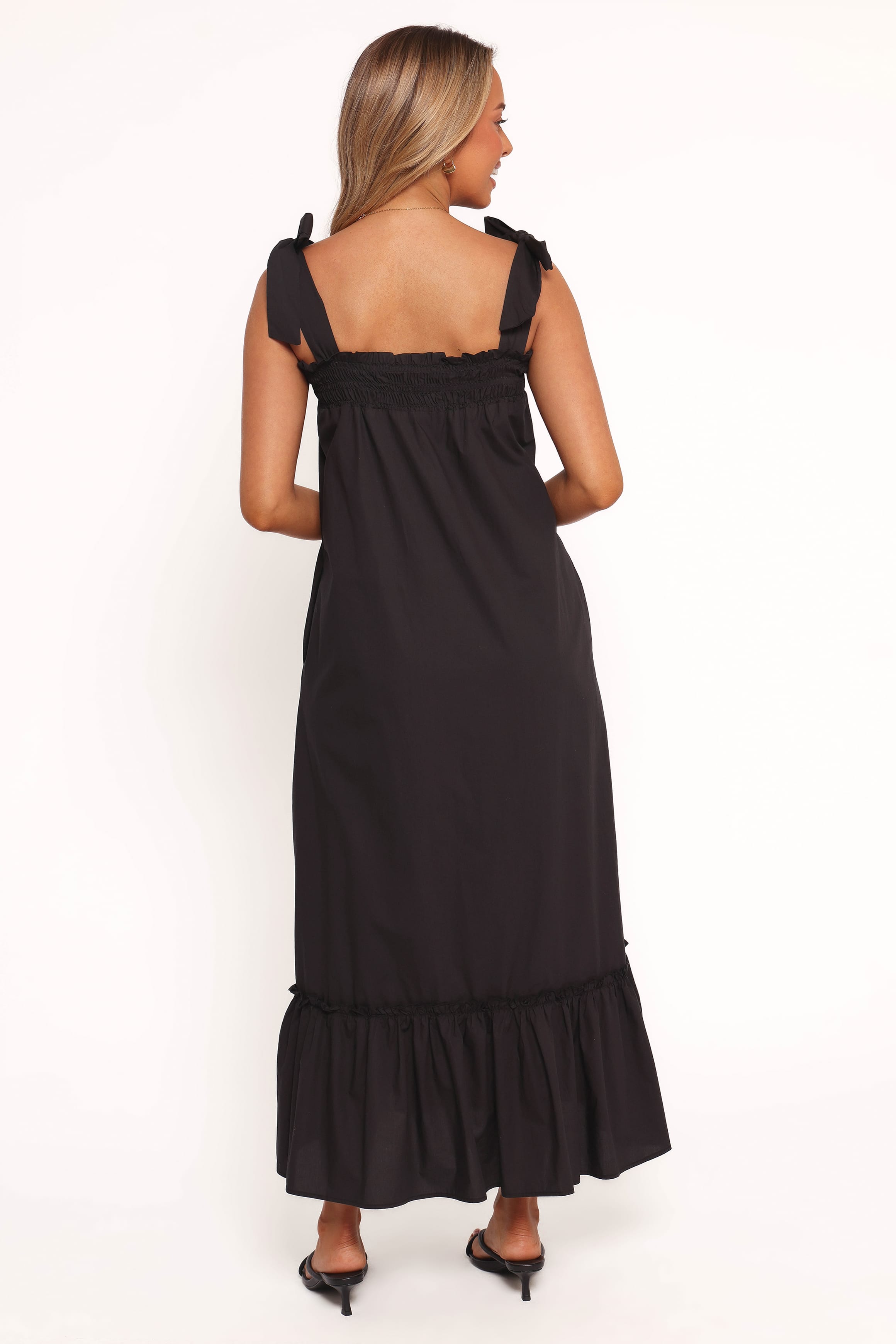 Petal and Pup USA DRESSES Irina Maxi Dress - Black (Hold for Amazon)