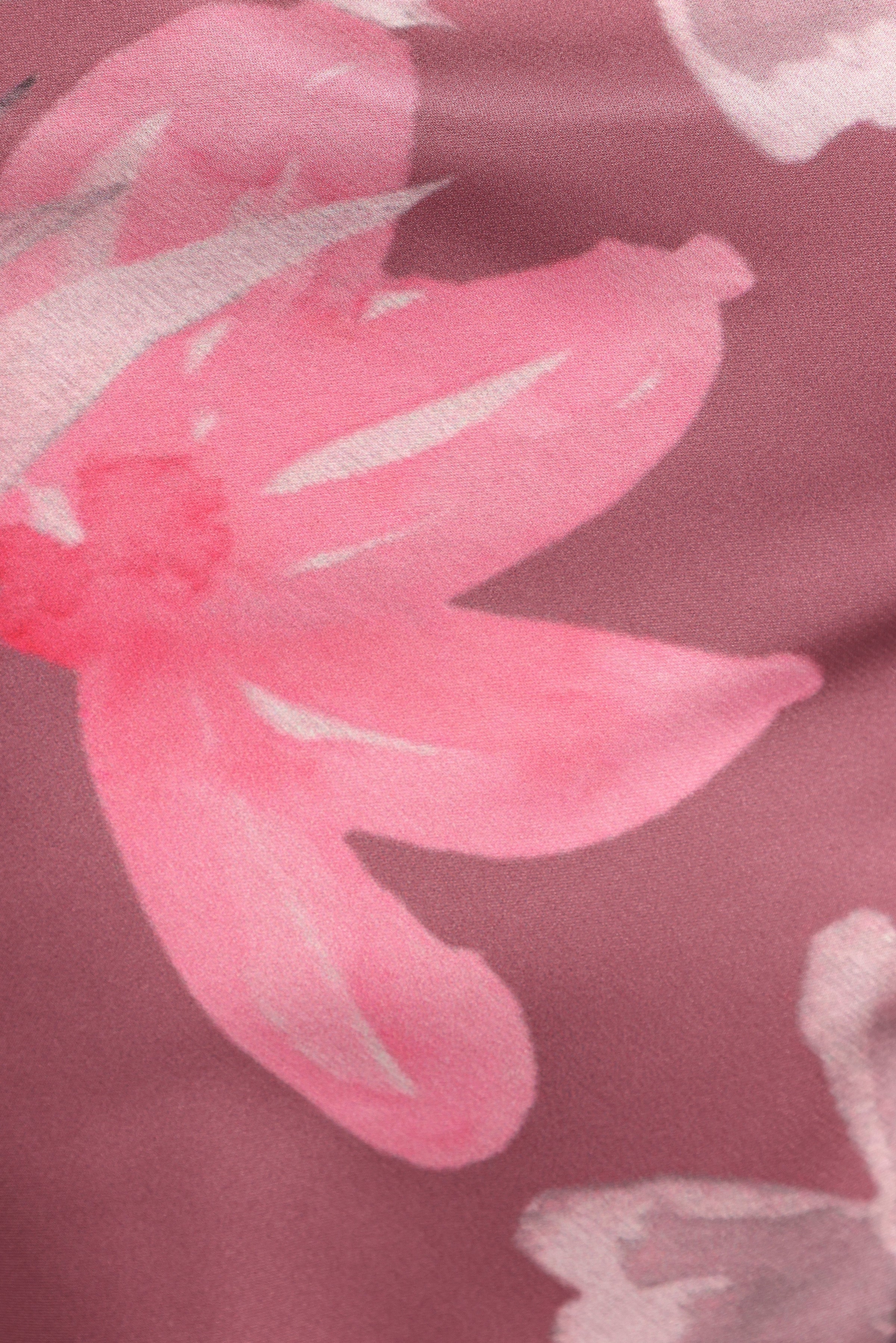 Petal and Pup USA DRESSES Jamie Maxi Slip Dress - Dark Rose Floral