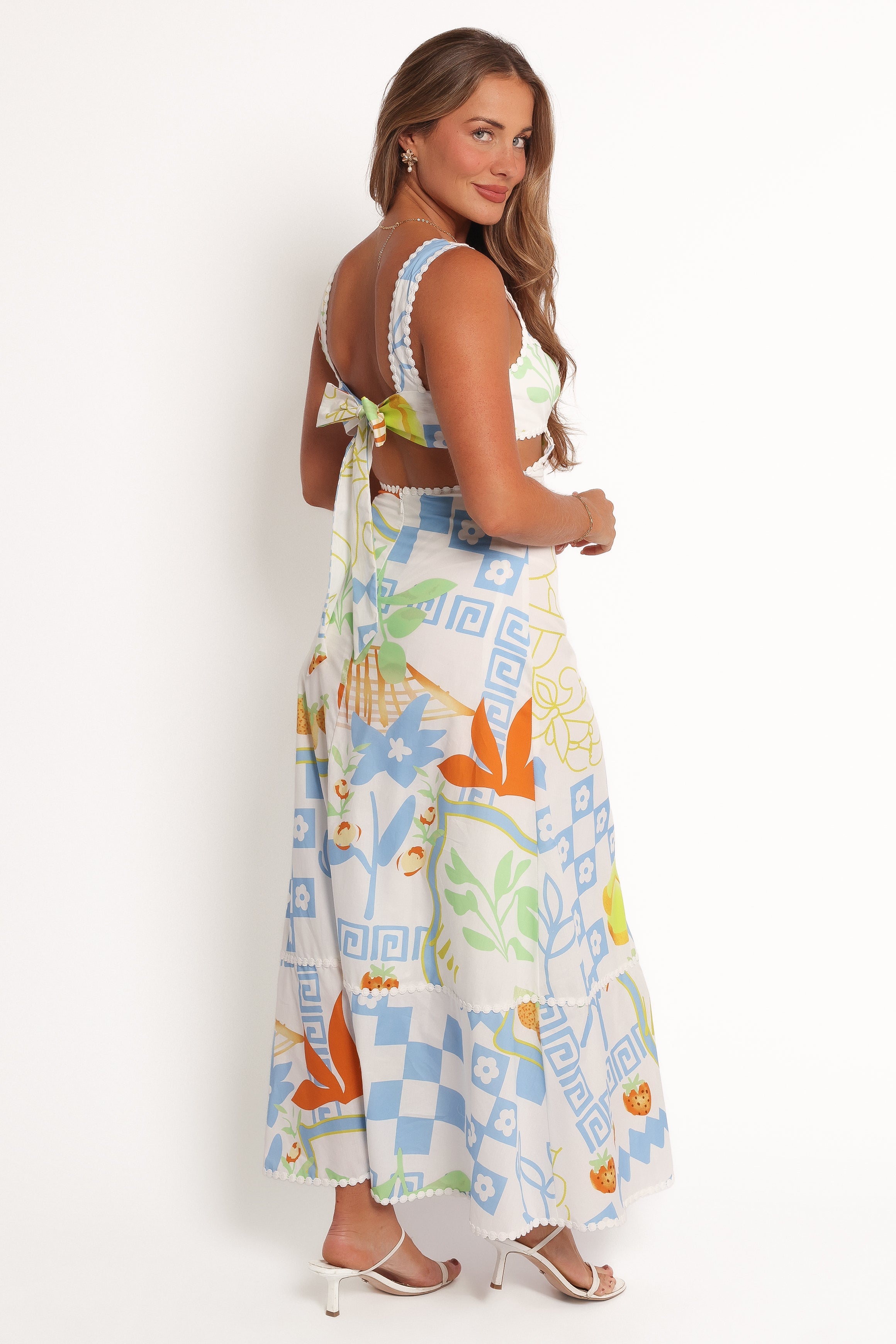 Petal and Pup USA DRESSES Janina Maxi Dress - Multi Print (Hold for Amazon)