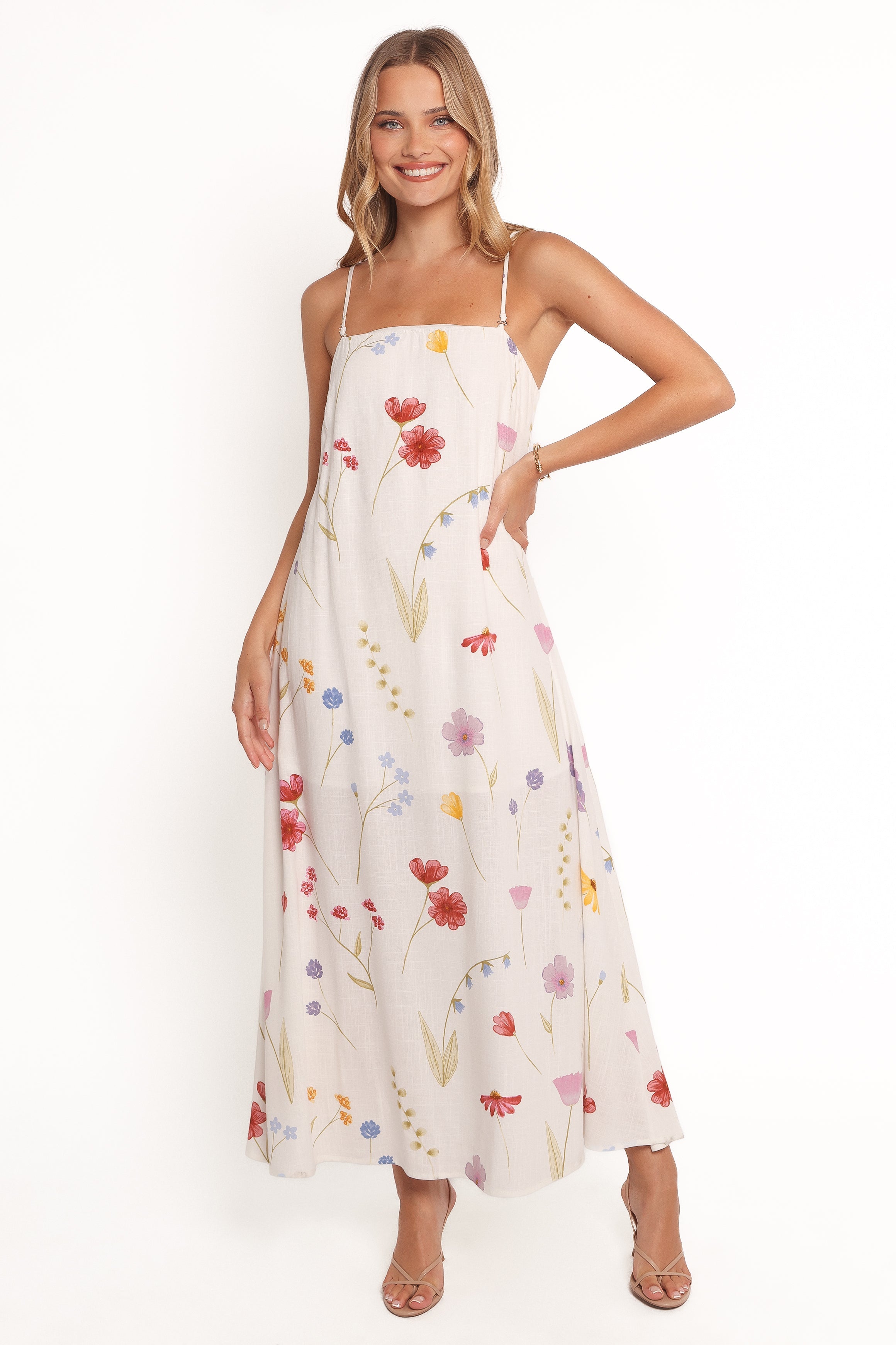 Petal and Pup USA DRESSES Jasinta Maxi Dress - Ditsy Floral