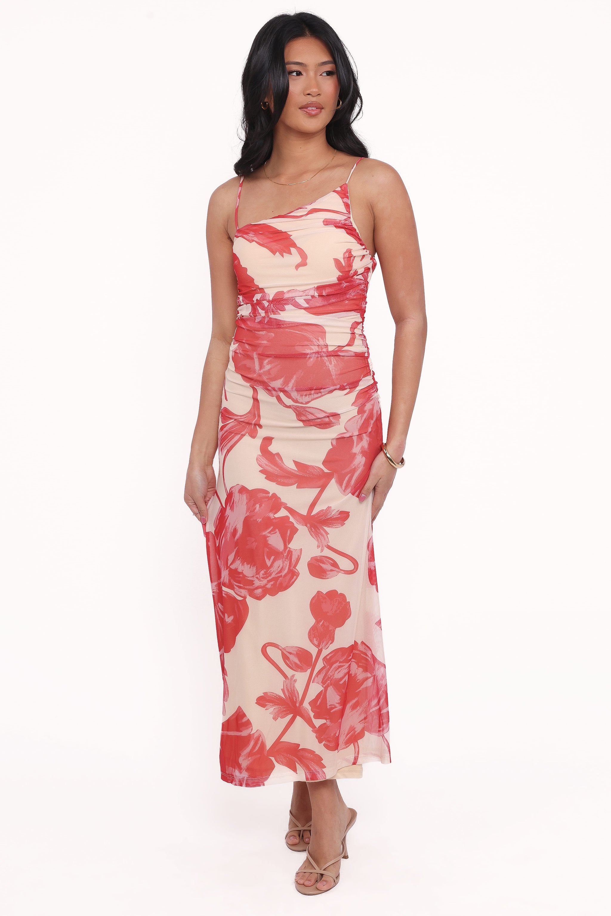petal and pup red dress Petal and Pup Women's Jasmine Maxi Dress