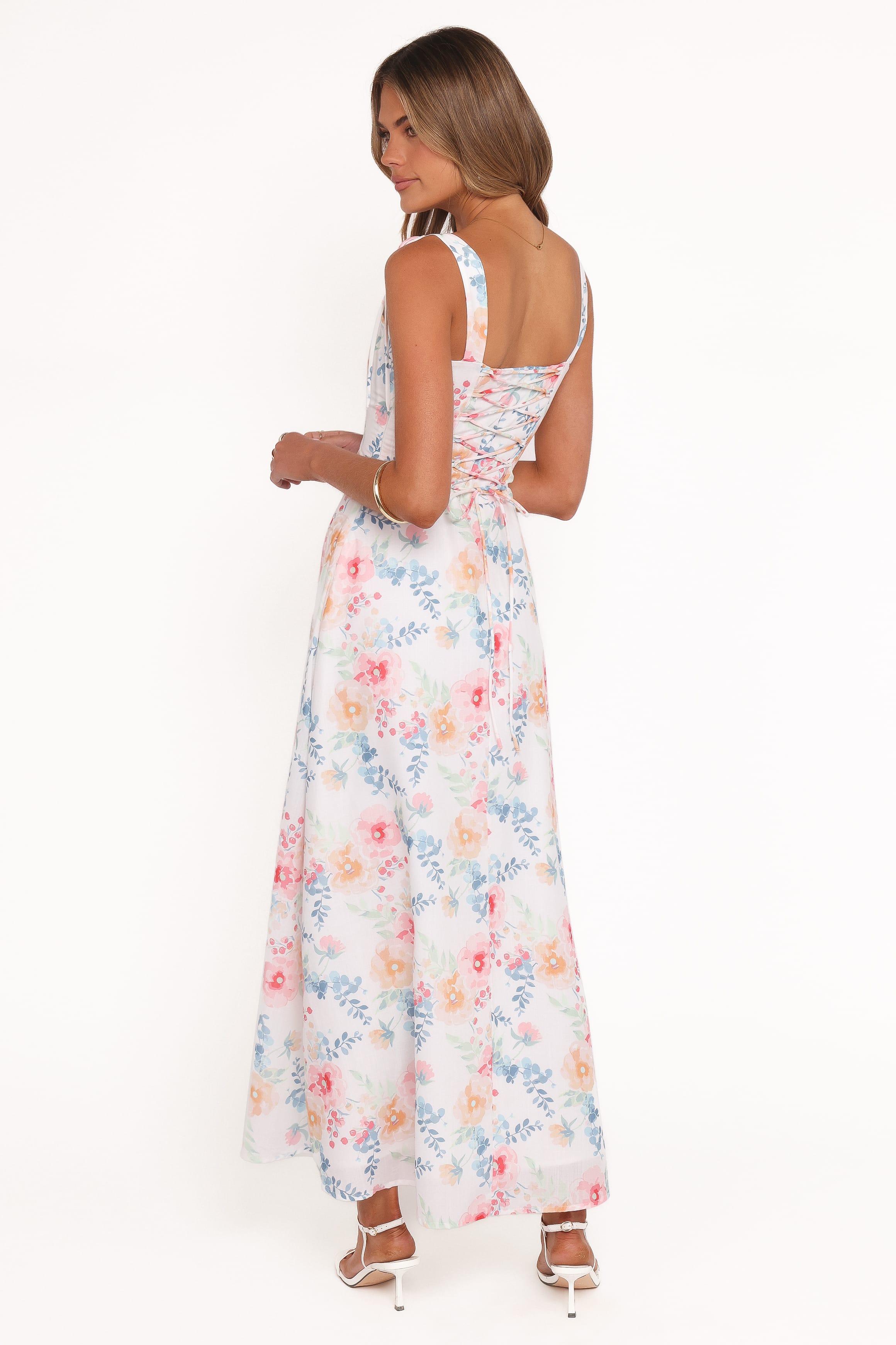 Petal and Pup USA DRESSES Jaxon Midi Dress - Floral