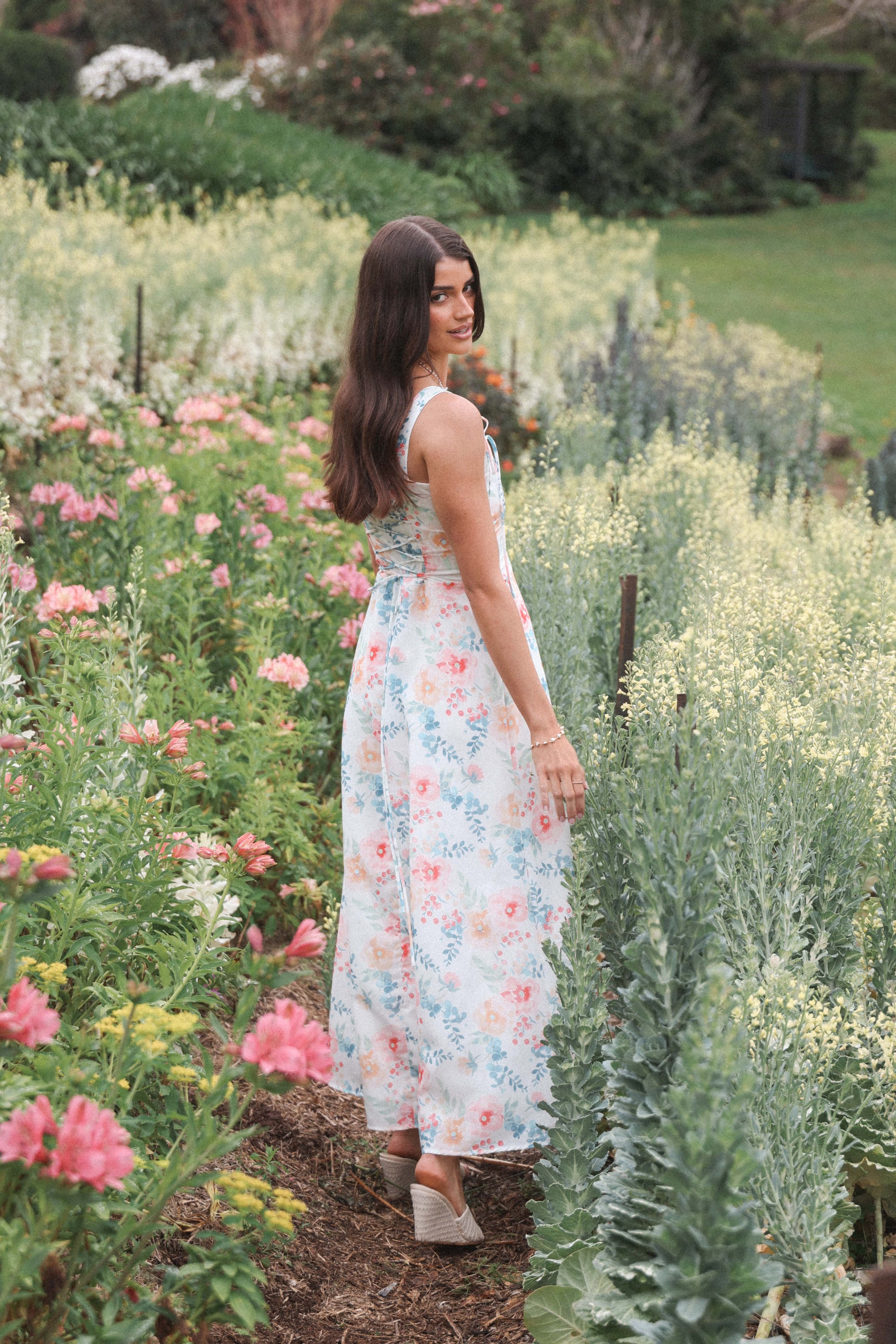 Petal and Pup USA DRESSES Jaxon Midi Dress - Floral