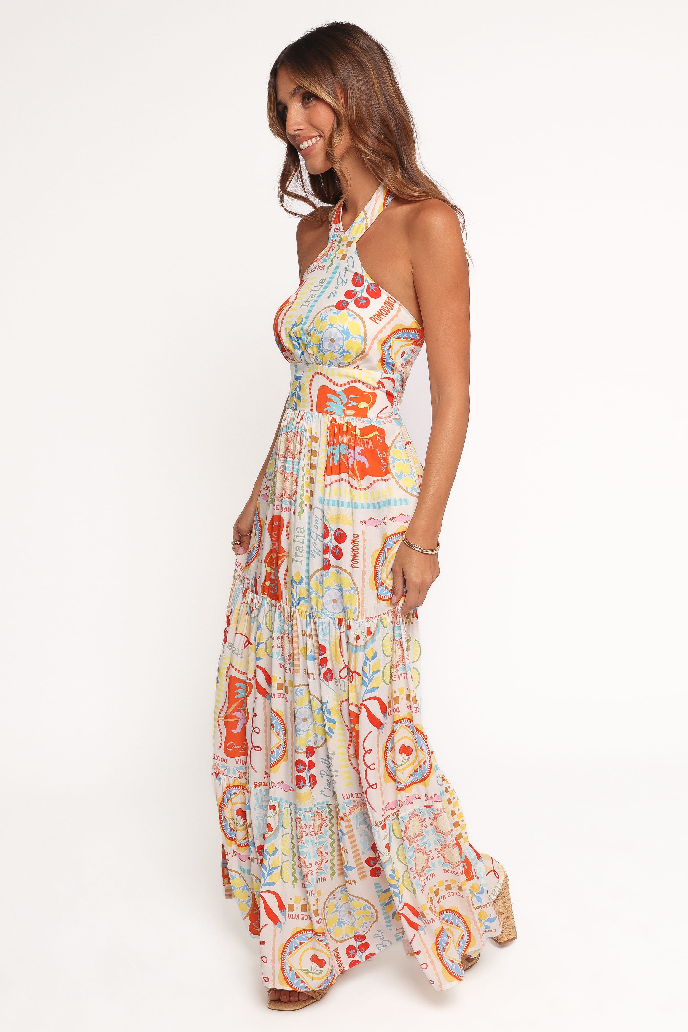 Petal and Pup USA DRESSES Jelena Maxi Dress - Aelia Print (Hold for Rack)