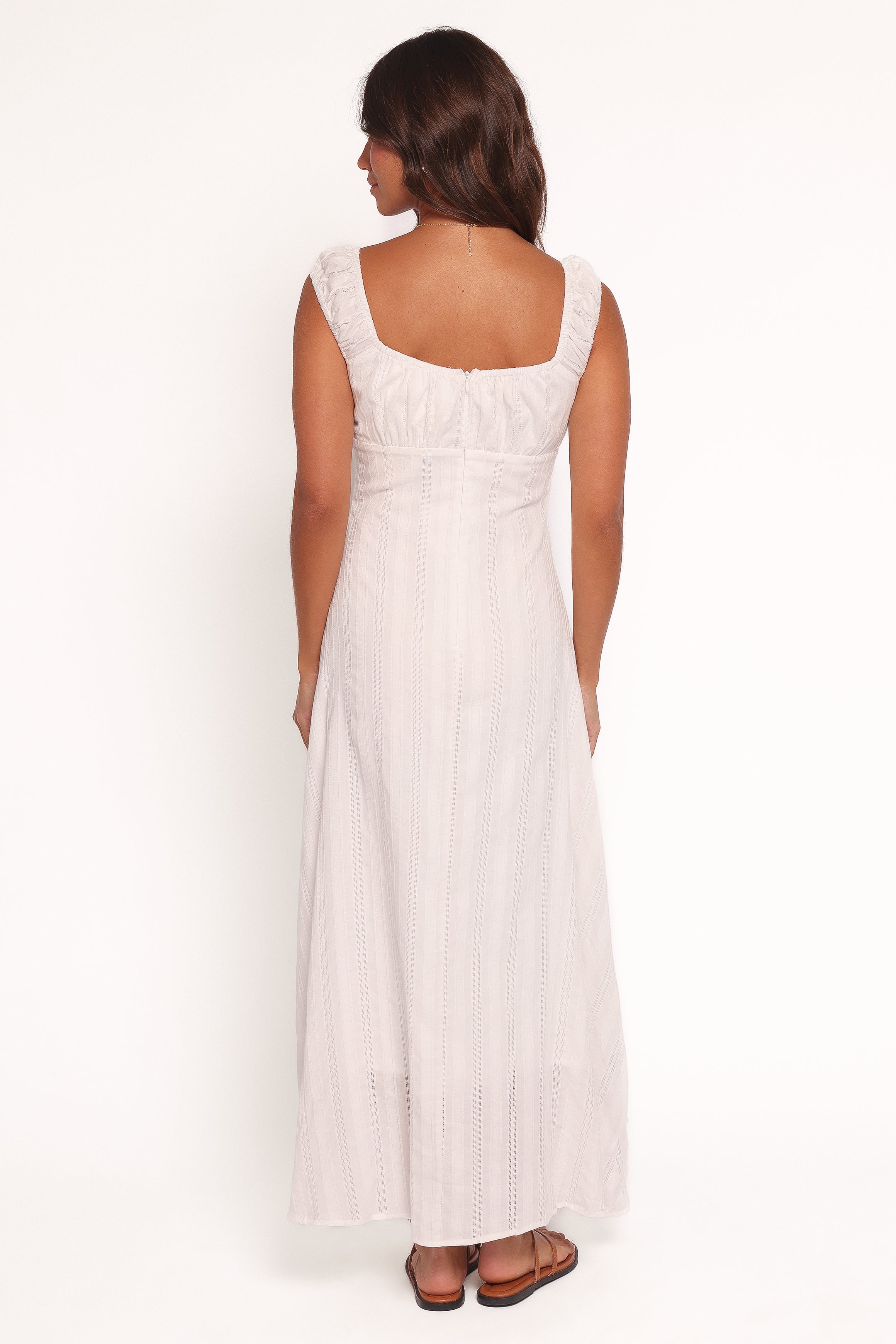 Petal and Pup USA DRESSES Jessalyn Maxi Dress - White