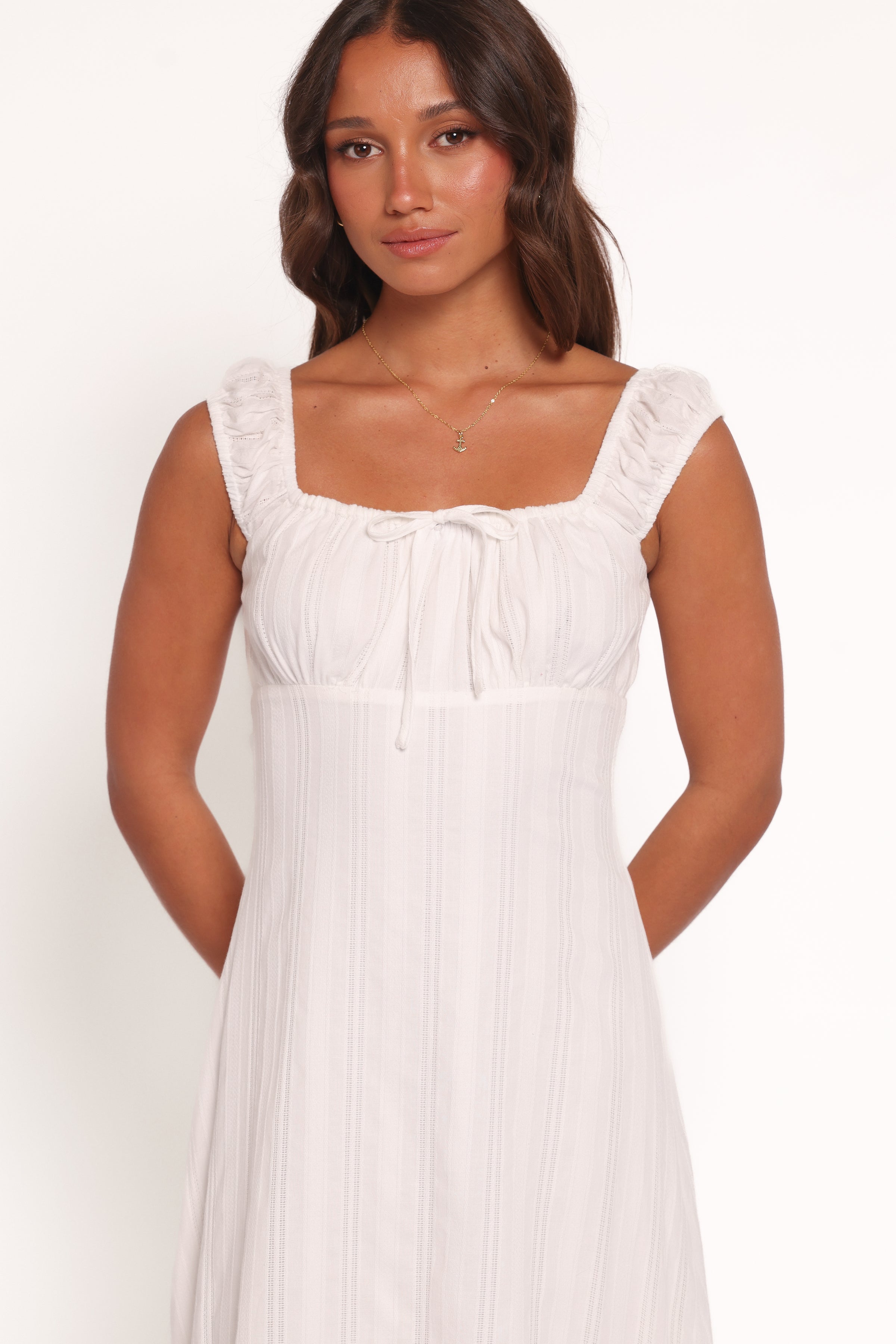 Petal and Pup USA DRESSES Jessalyn Maxi Dress - White