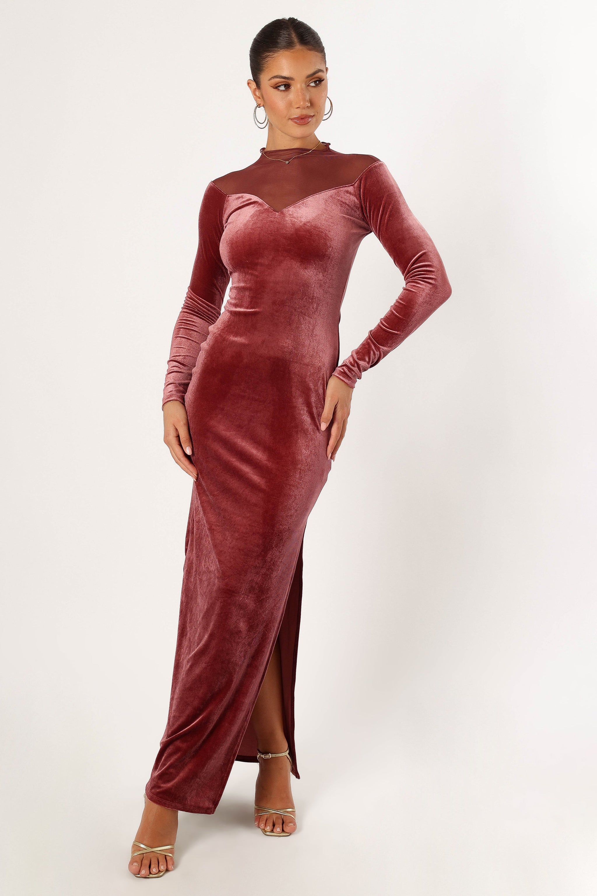 Jessica Maxi- Taupe- Extended Size