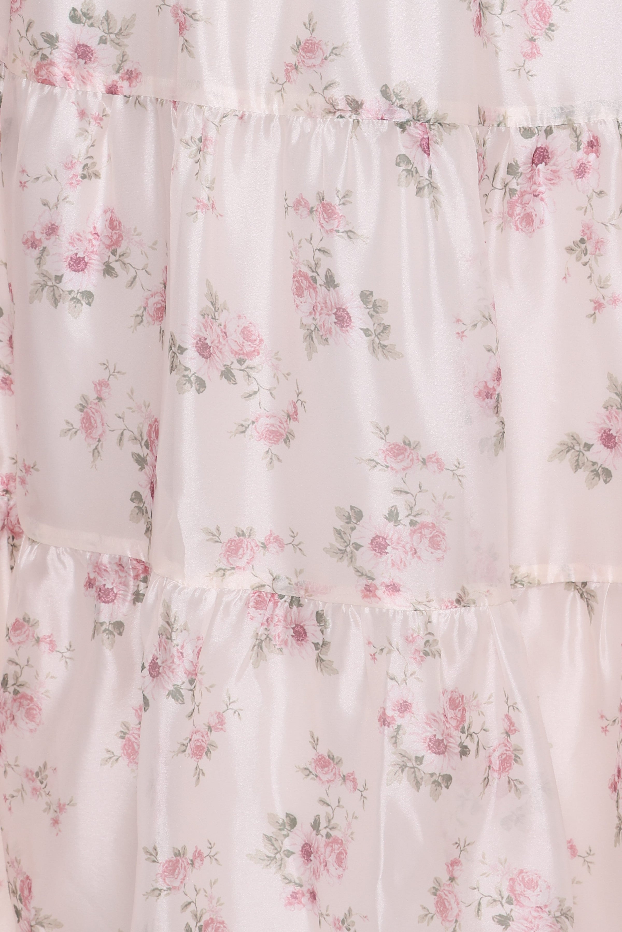 Petal and Pup USA DRESSES Jocelyn Maxi Dress - Ivory/Pink Floral