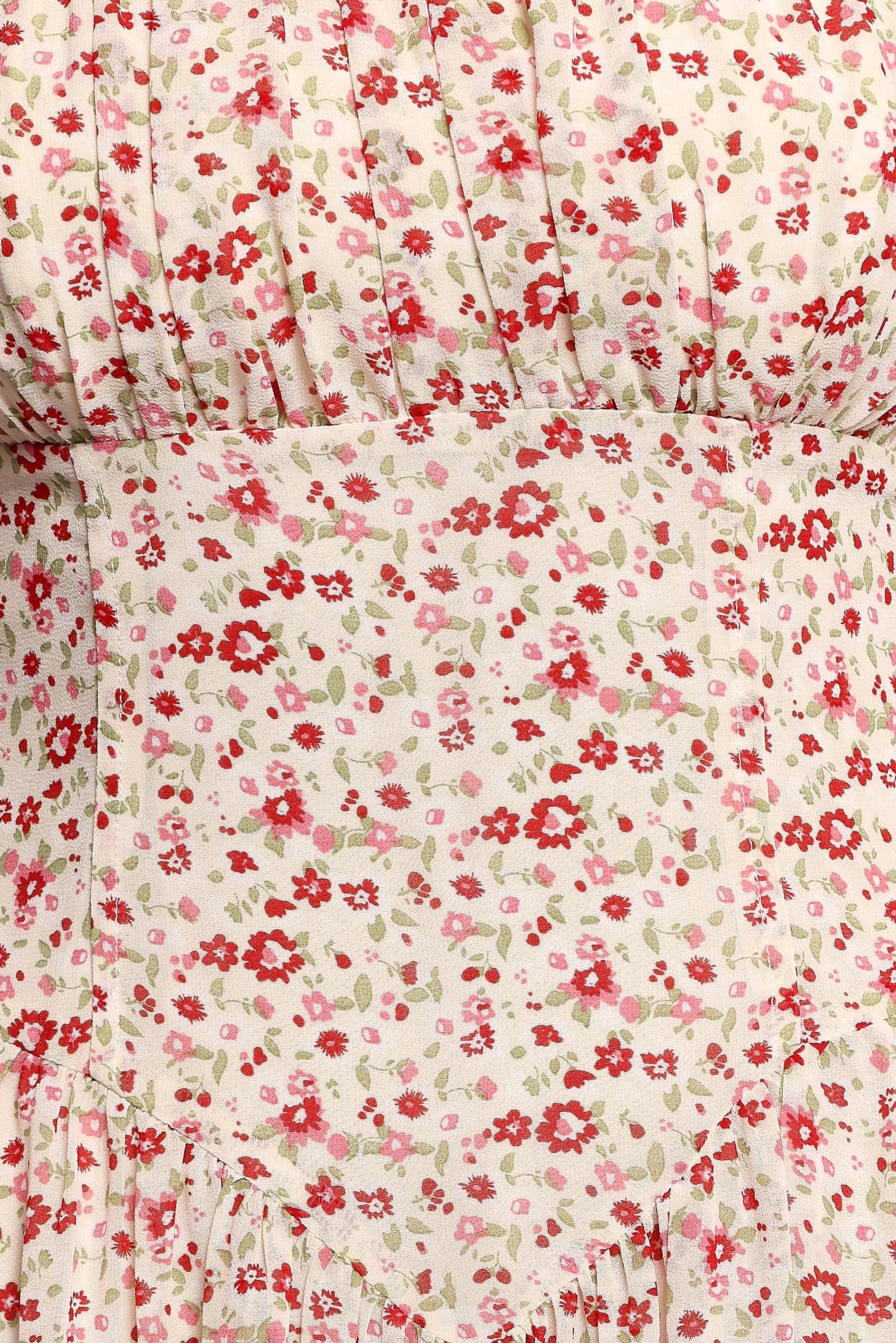 Petal and Pup USA DRESSES Jody Strapless Maxi Dress - Floral (Hold for Rack)