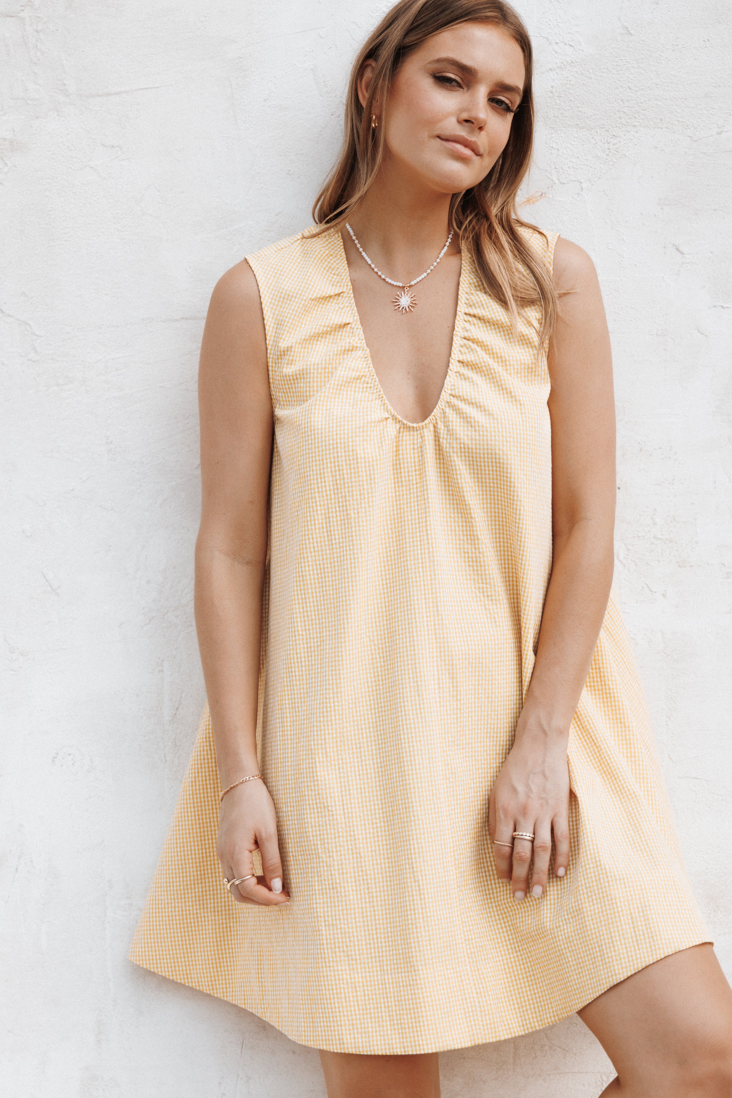 Petal and Pup USA DRESSES Jorah Mini Dress - Mango
