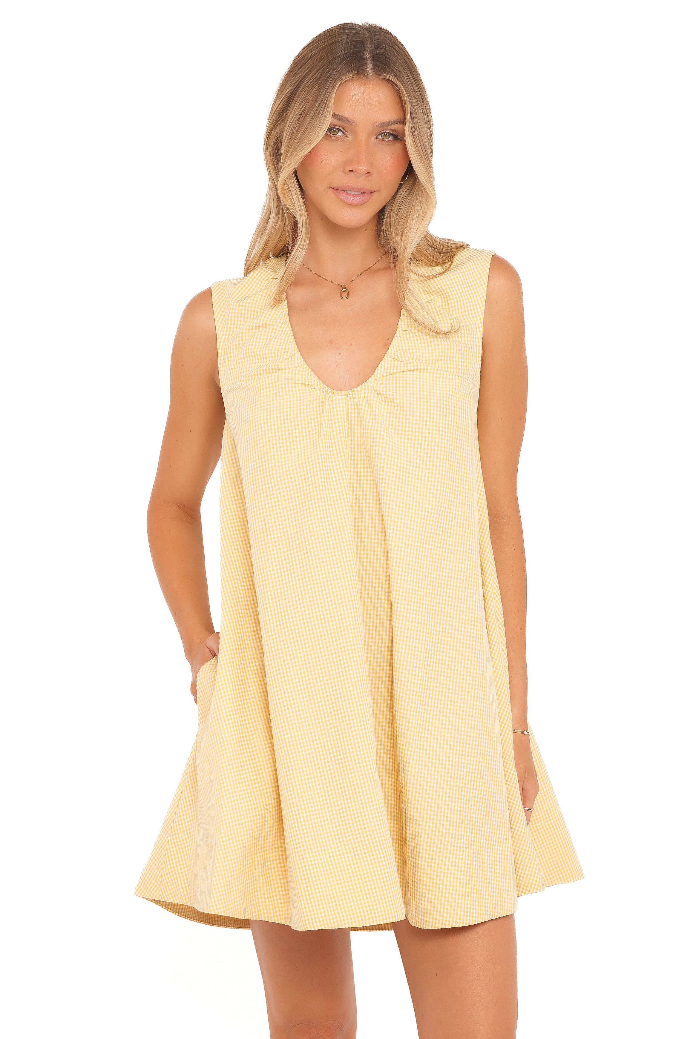 Petal and Pup USA DRESSES Jorah Mini Dress - Mango