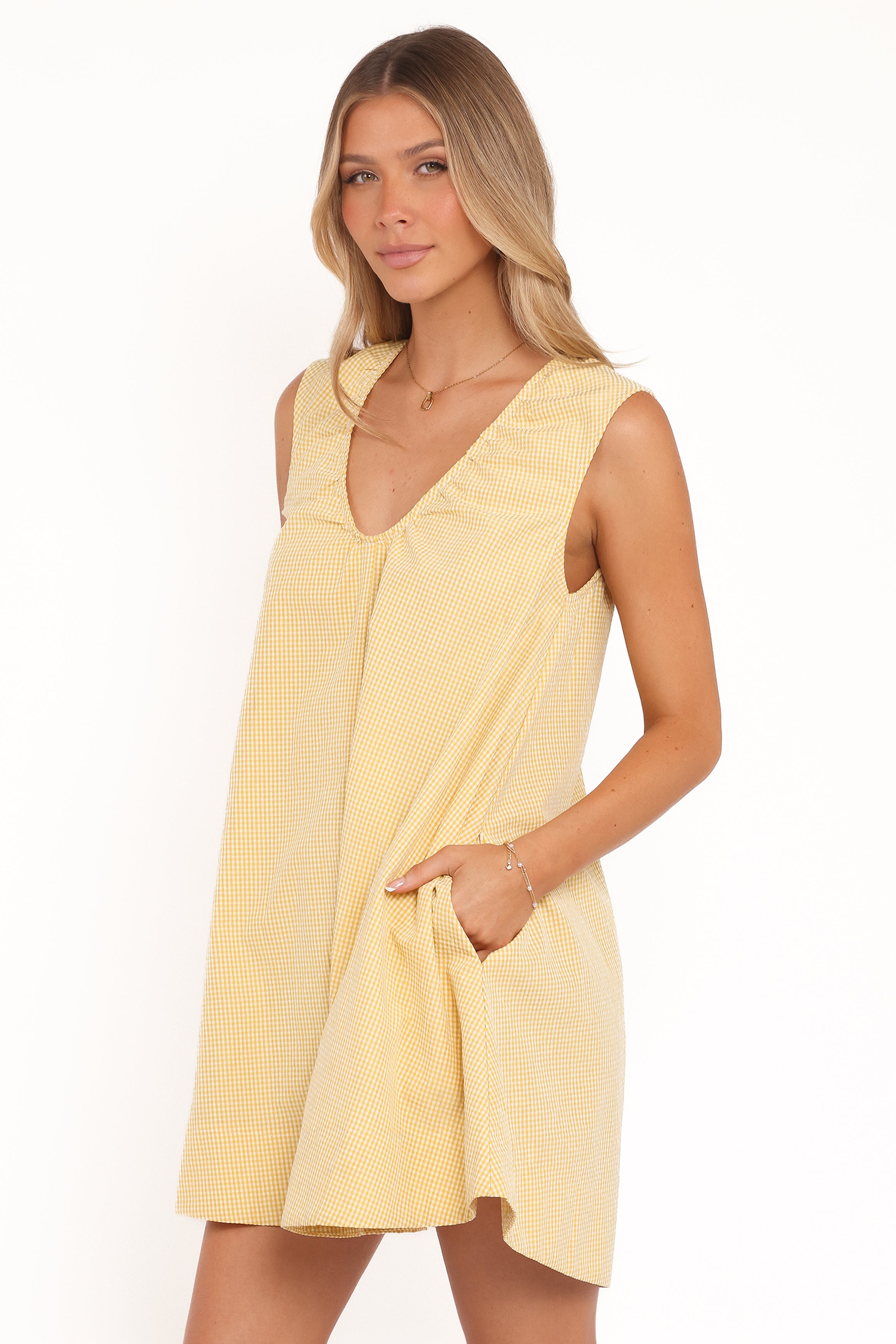 Petal and Pup USA DRESSES Jorah Mini Dress - Mango