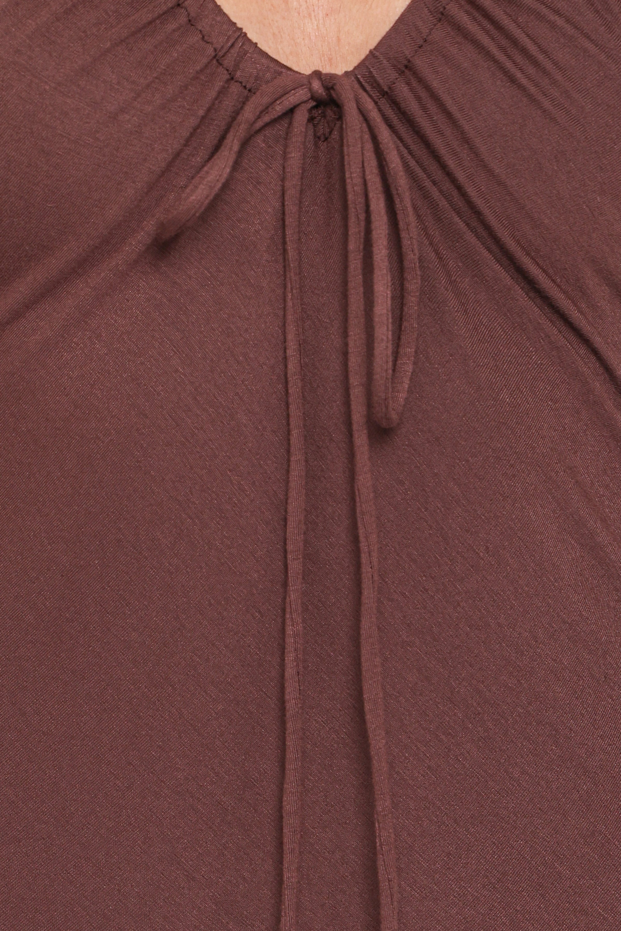 Petal and Pup USA DRESSES Jordie Midi Dress - Dark Brown