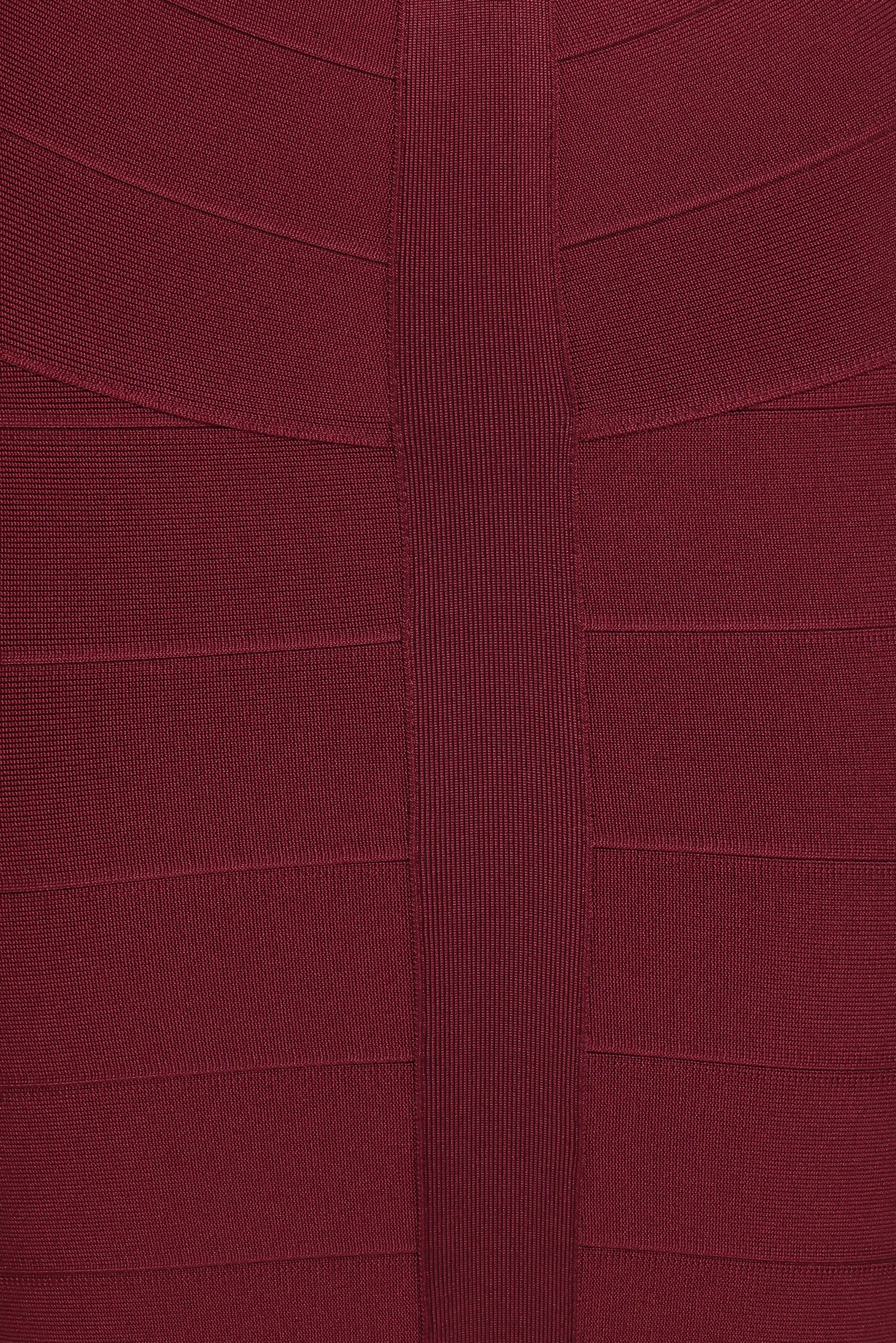 Petal and Pup USA DRESSES Josiah Midi Dress - Burgundy