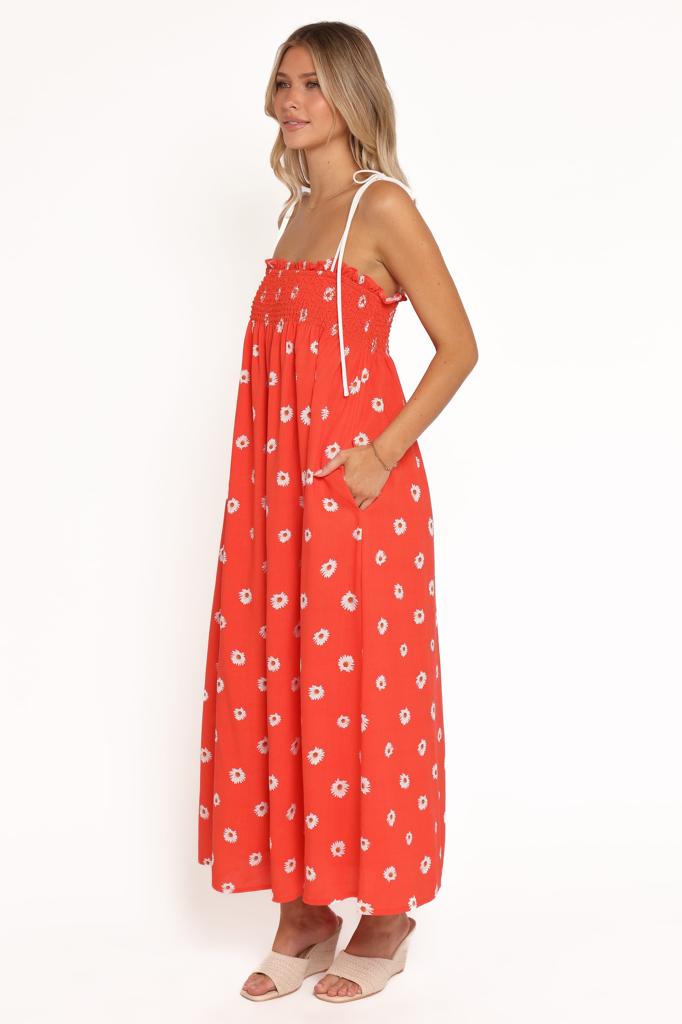 Petal and Pup USA DRESSES Josie Maxi Dress - Daisy Meadow