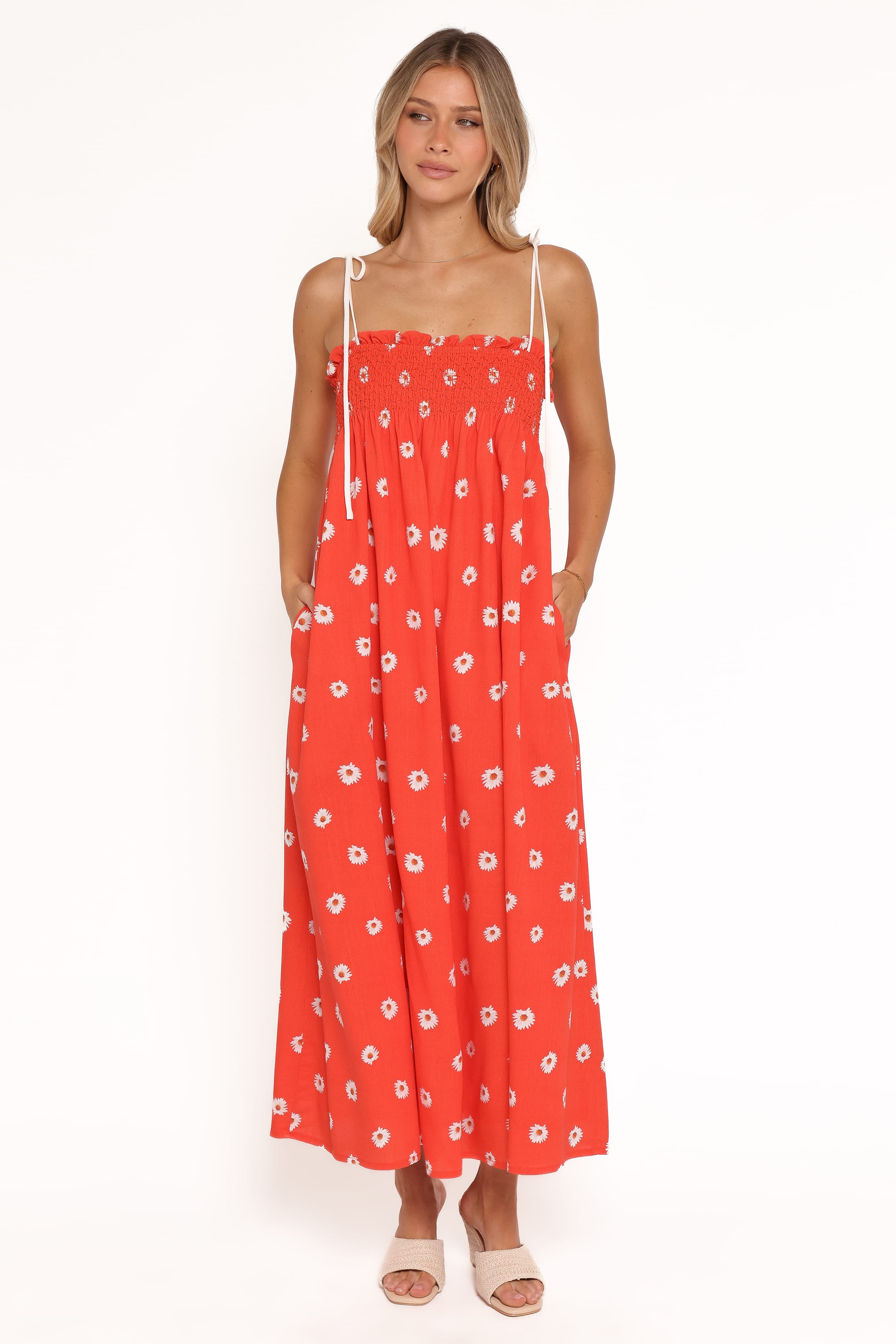 Petal and Pup USA DRESSES Josie Maxi Dress - Daisy Meadow