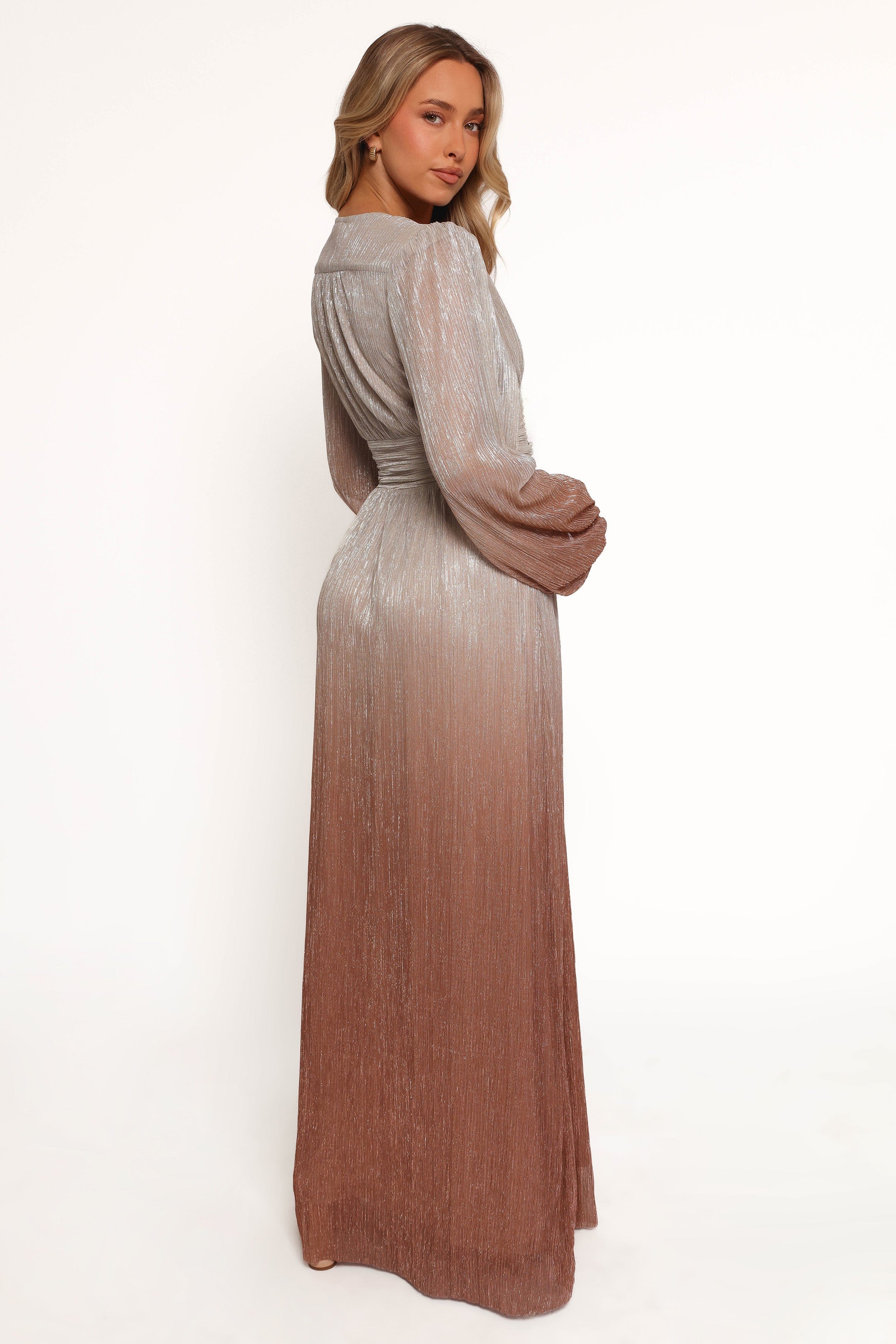 Petal and Pup USA DRESSES Jovie Maxi Dress - Starlight Bronze