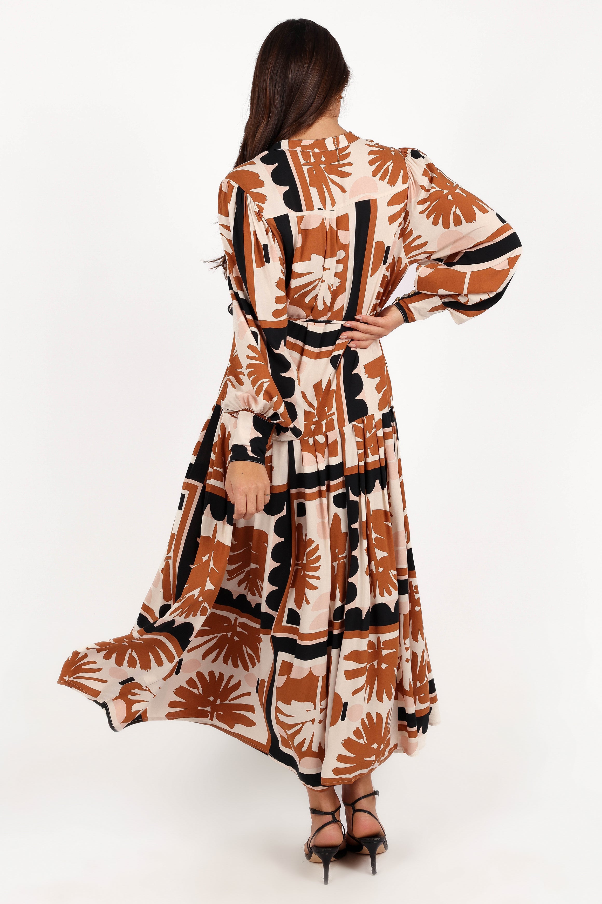 Petal and Pup USA DRESSES Jules Long Sleeve Dress - Multi