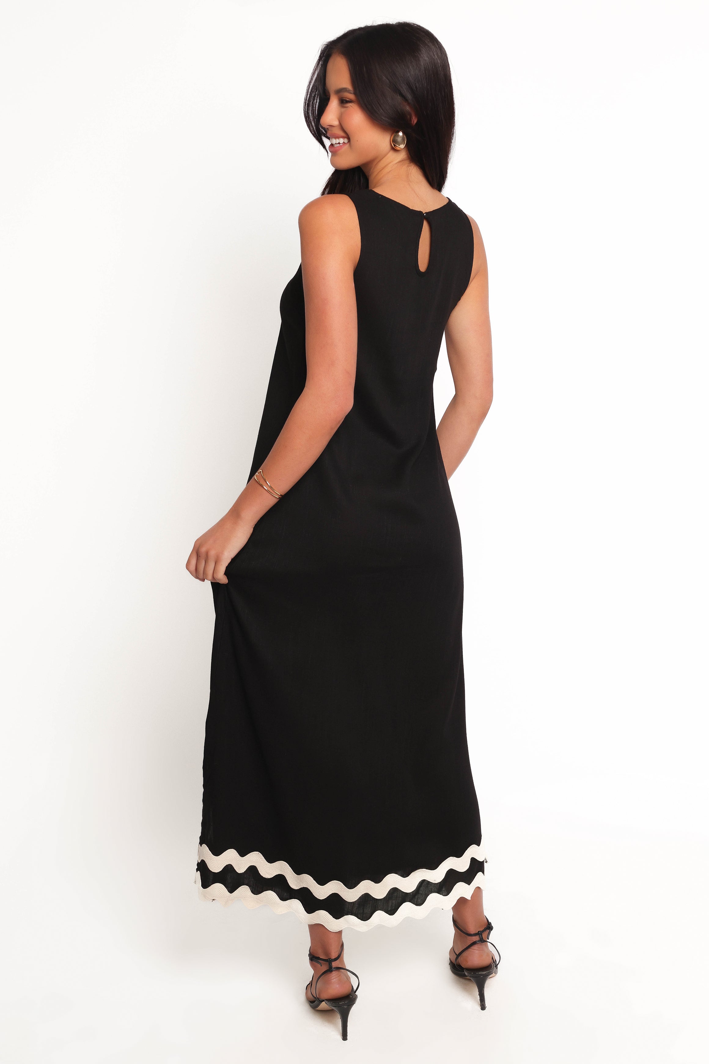Petal and Pup USA DRESSES Juno Maxi Dress - Black