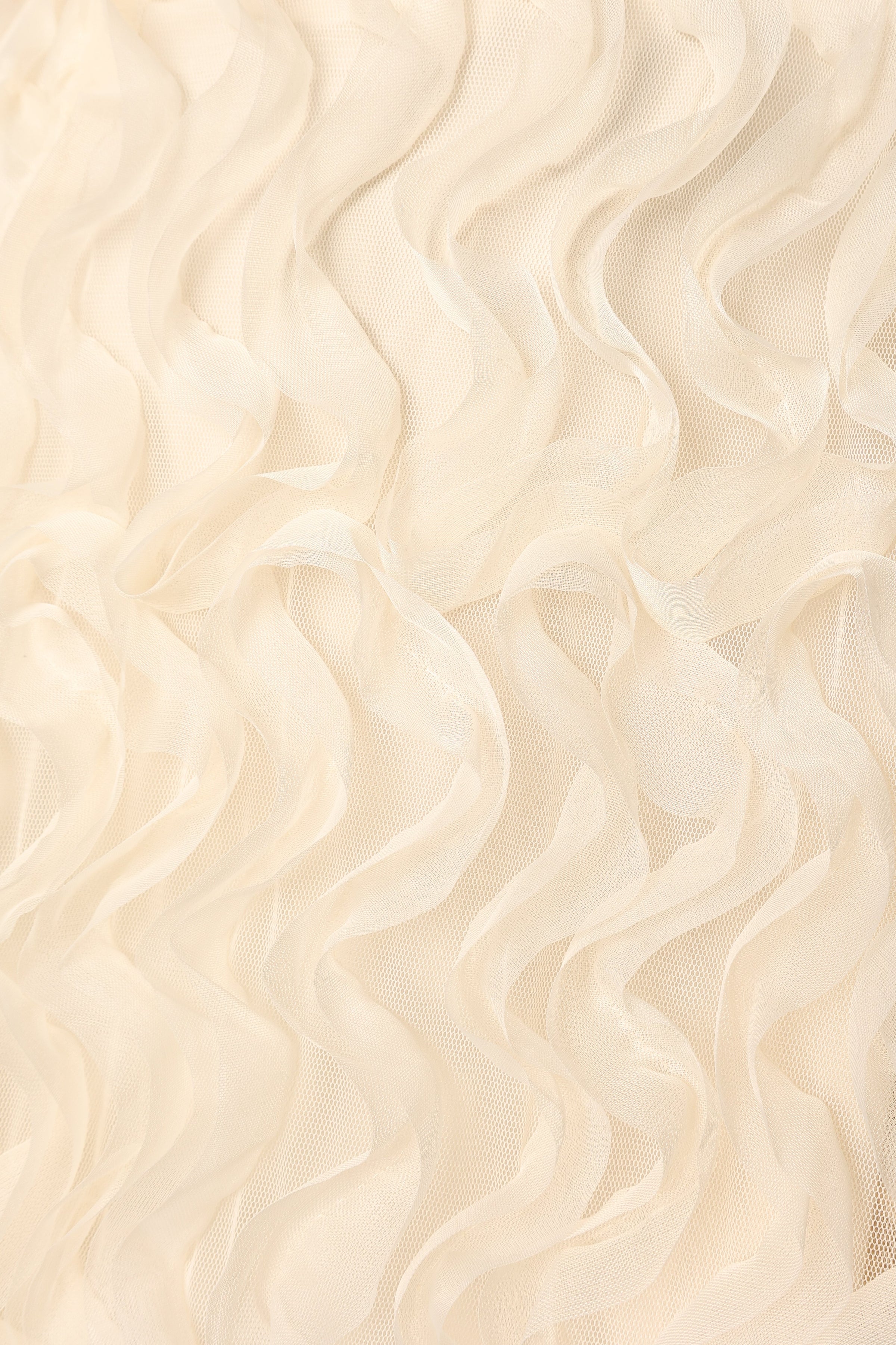 Petal and Pup USA DRESSES Kade Textured Midi Dress - White