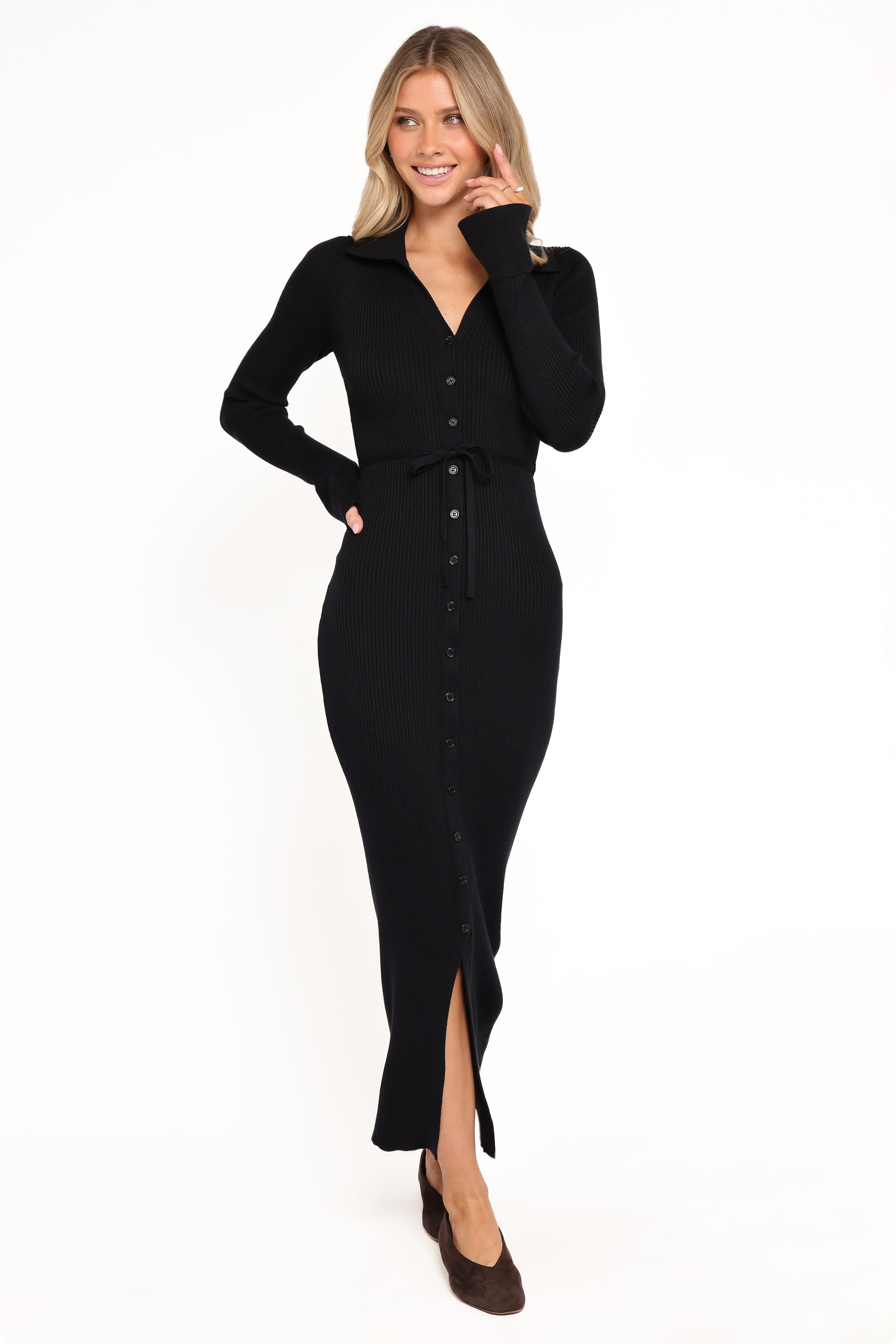 Petal and Pup USA DRESSES Kadi Maxi Dress - Black