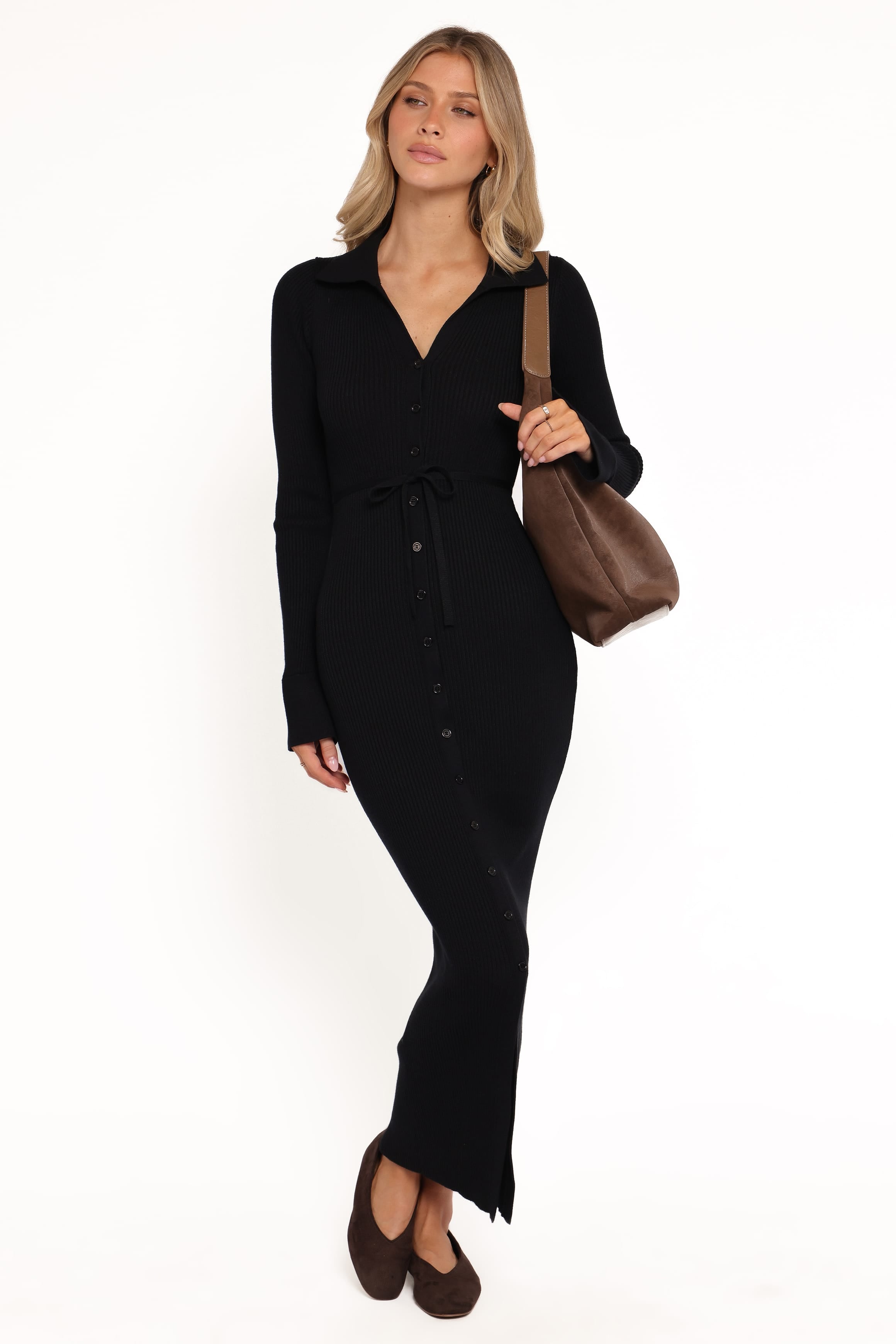 Petal and Pup USA DRESSES Kadi Maxi Dress - Black